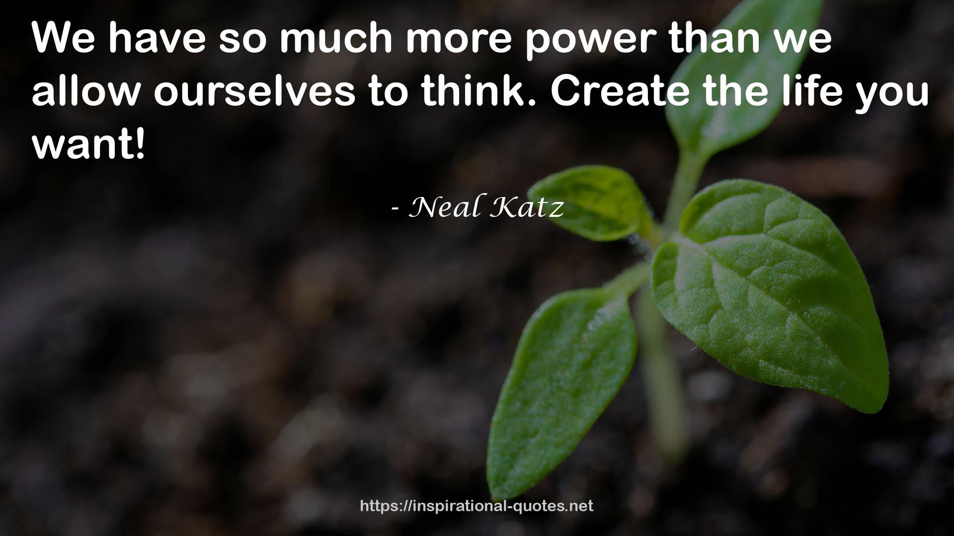 Neal Katz QUOTES