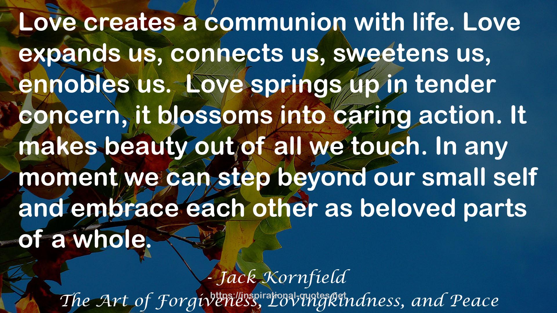 a communion  QUOTES