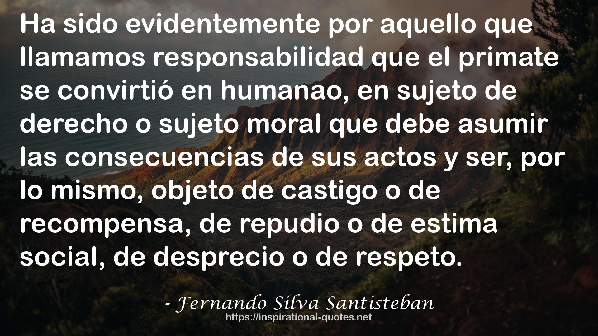 Fernando Silva Santisteban QUOTES