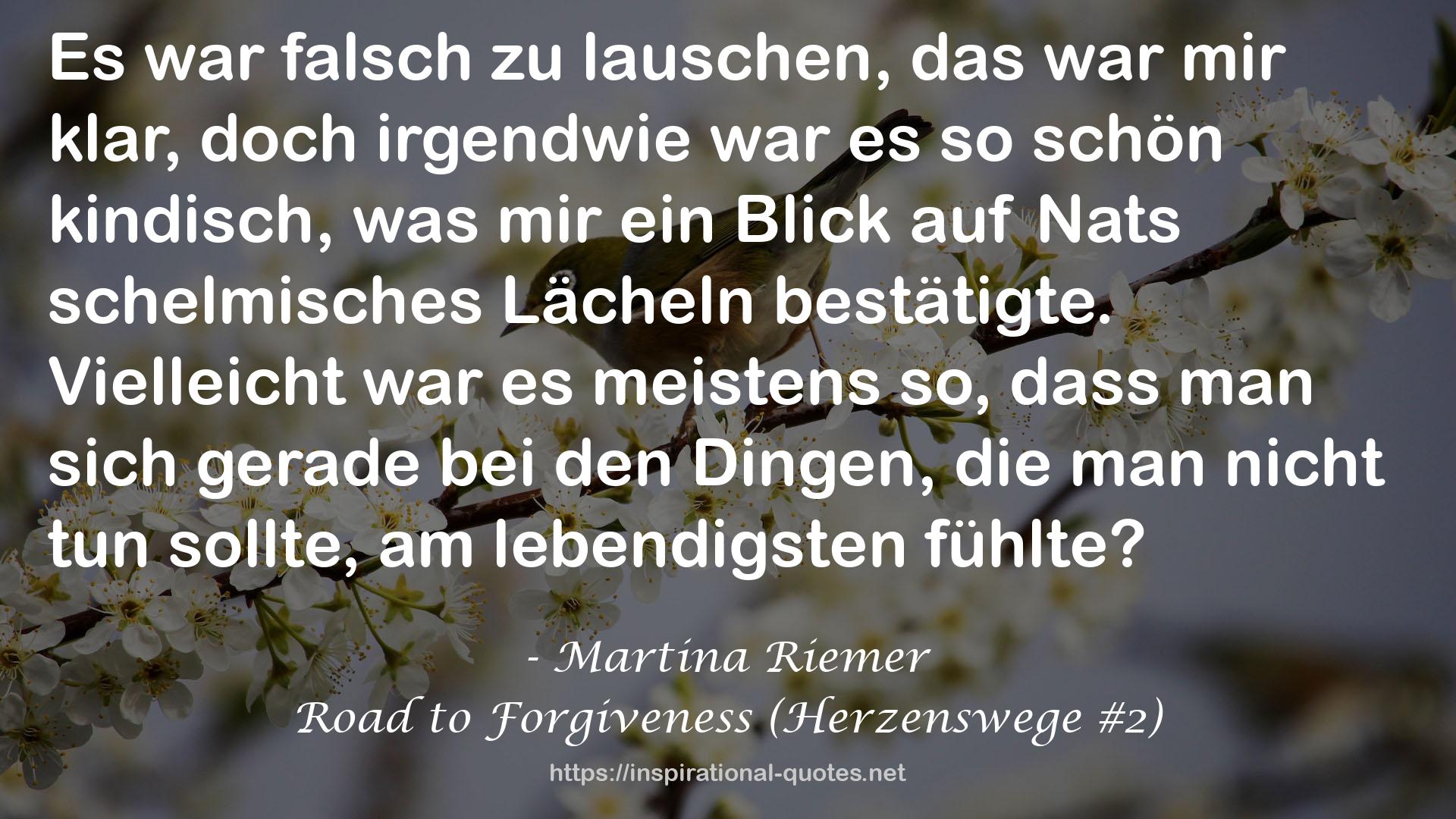 Road to Forgiveness (Herzenswege #2) QUOTES
