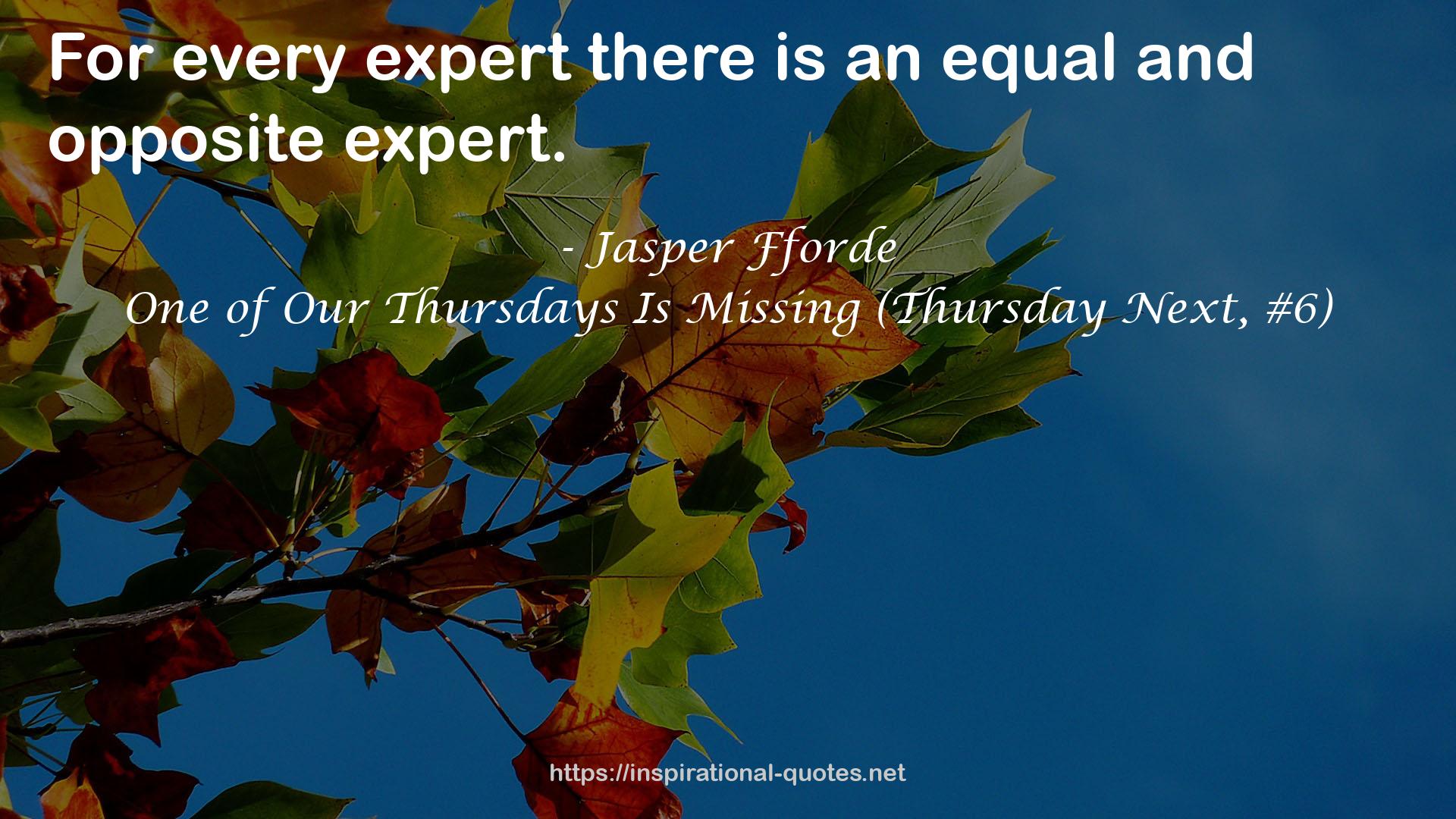 every expert  QUOTES