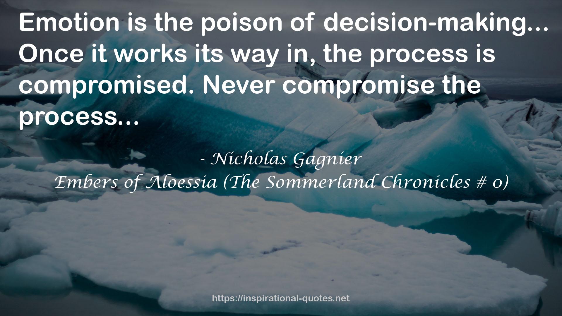 Nicholas Gagnier QUOTES