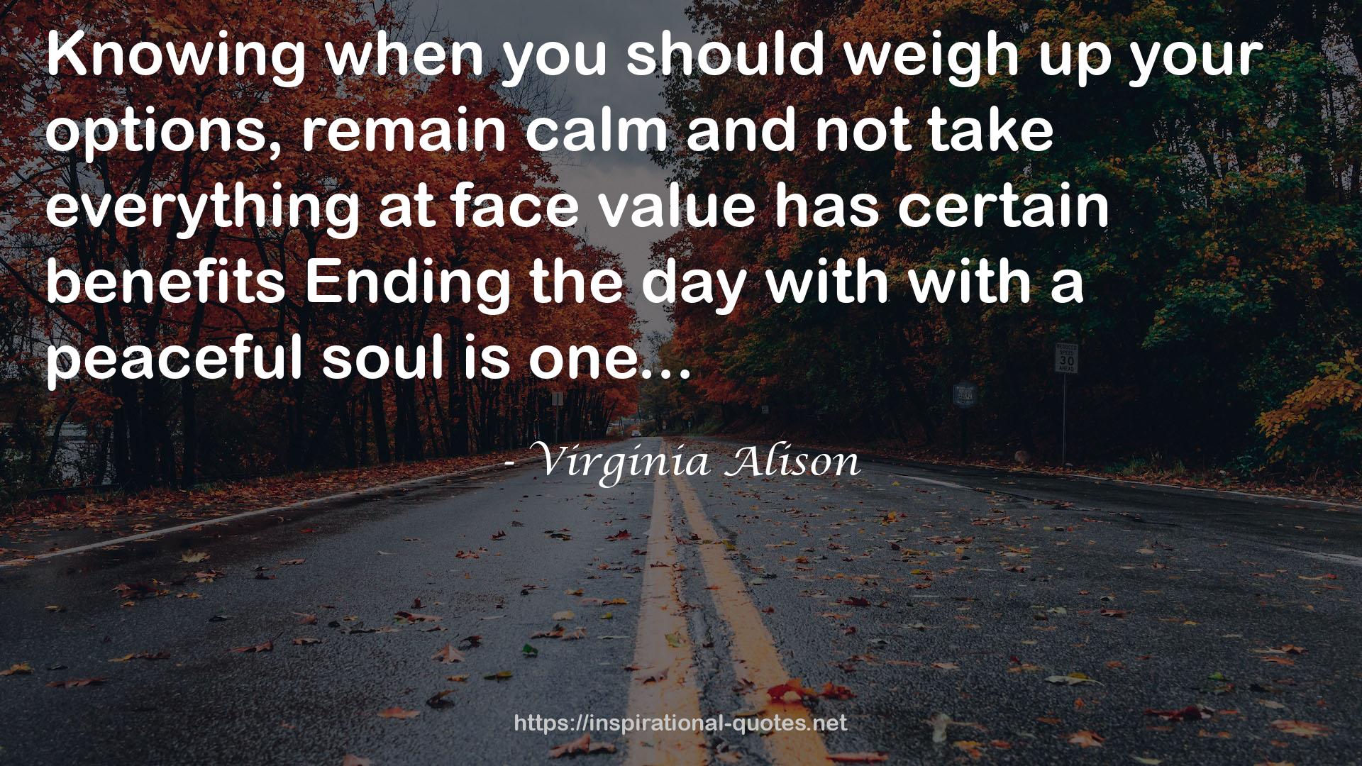 Virginia Alison QUOTES