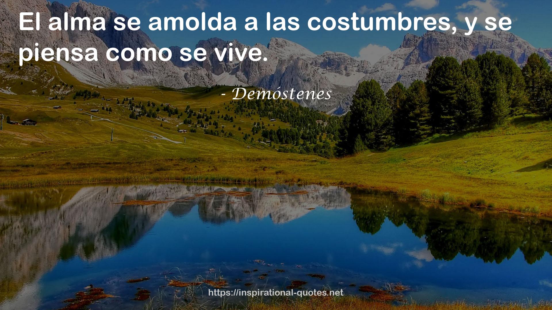 Demóstenes QUOTES