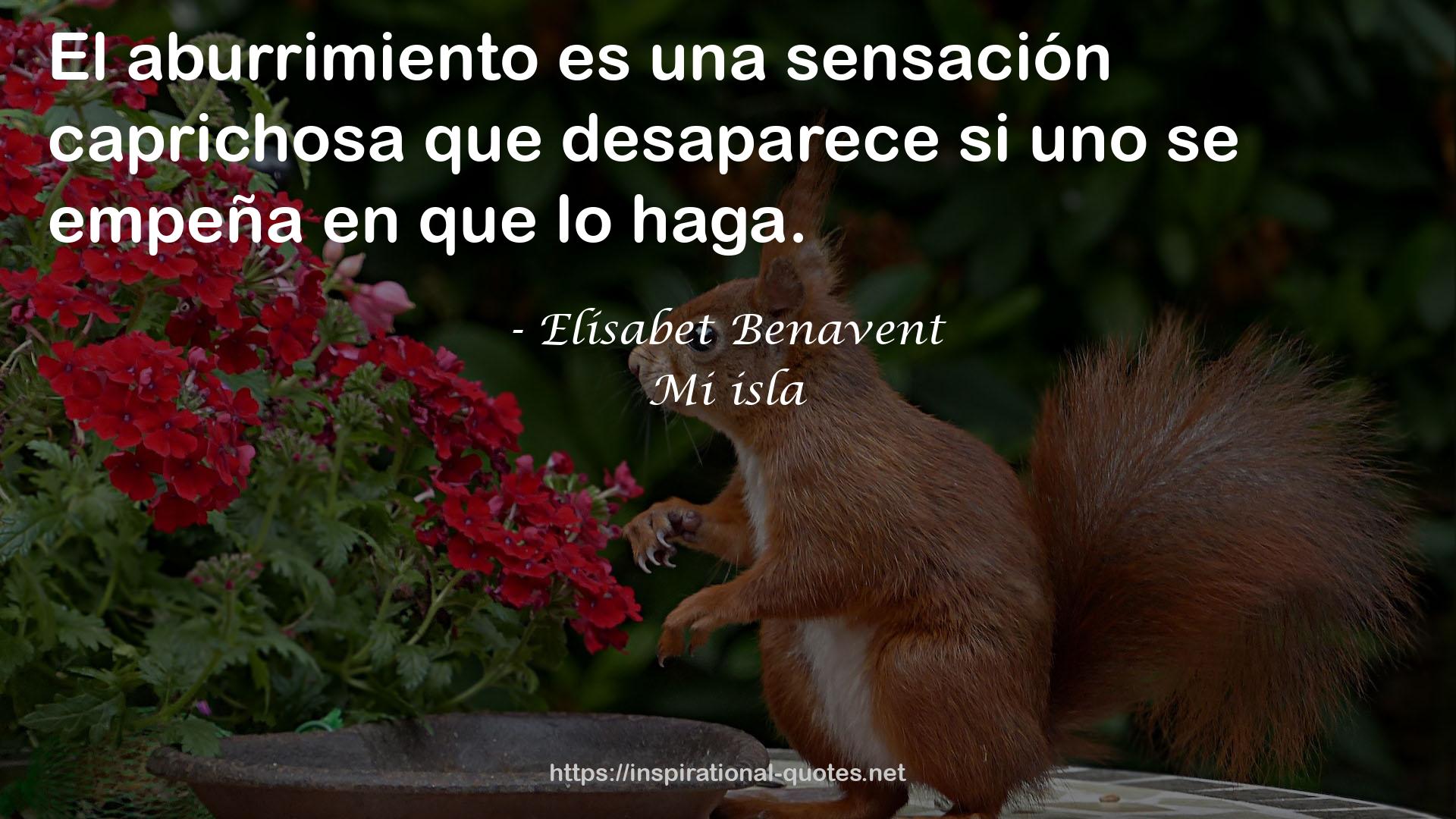 Mi isla QUOTES