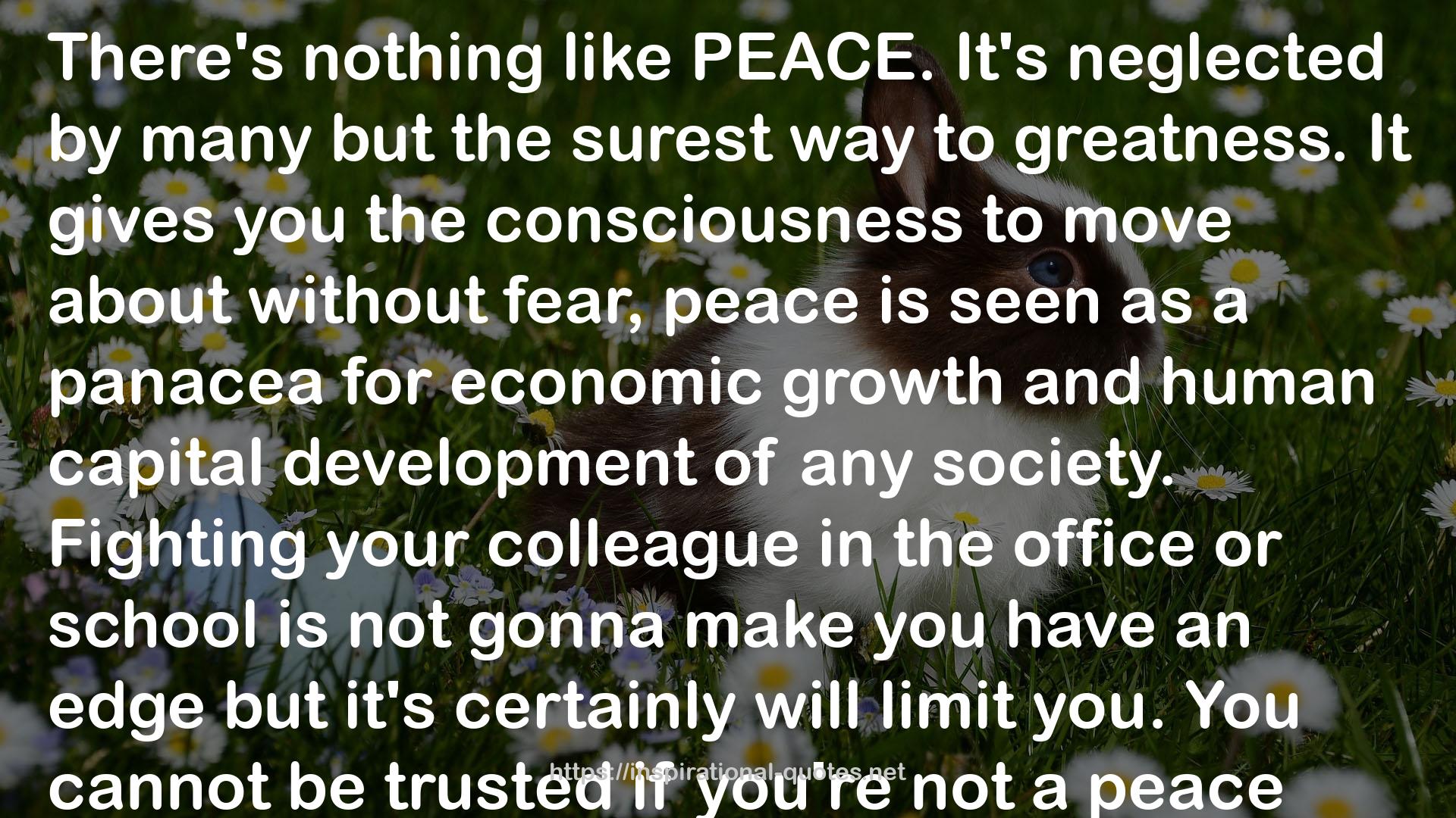situation!Peace  QUOTES