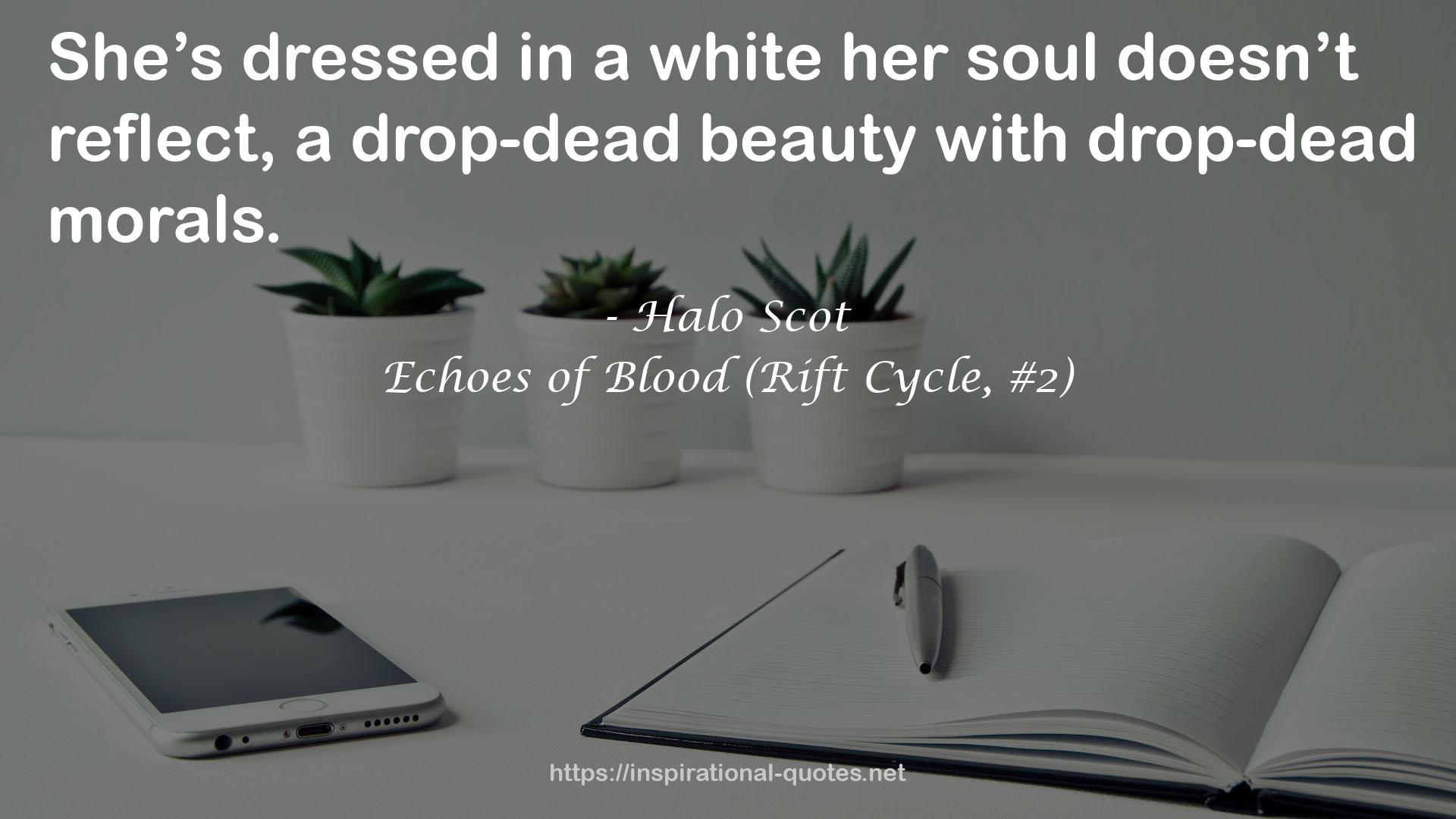 Echoes of Blood (Rift Cycle, #2) QUOTES