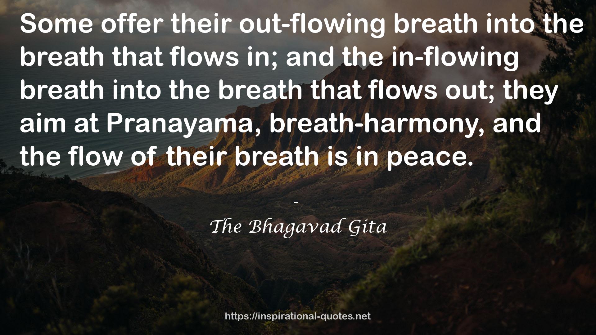 their out-flowing breath  QUOTES