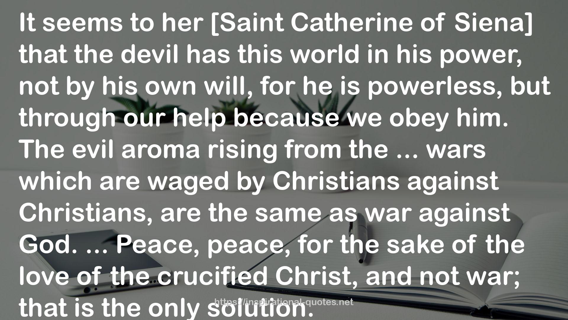 Catherine of Siena QUOTES