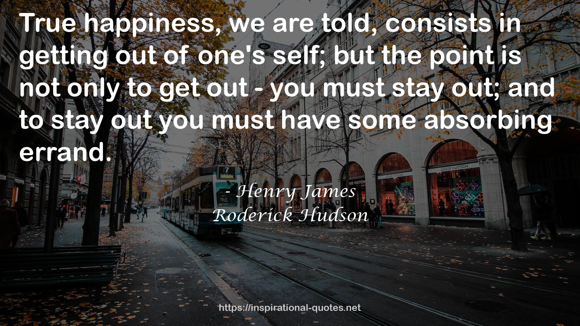 Roderick Hudson QUOTES