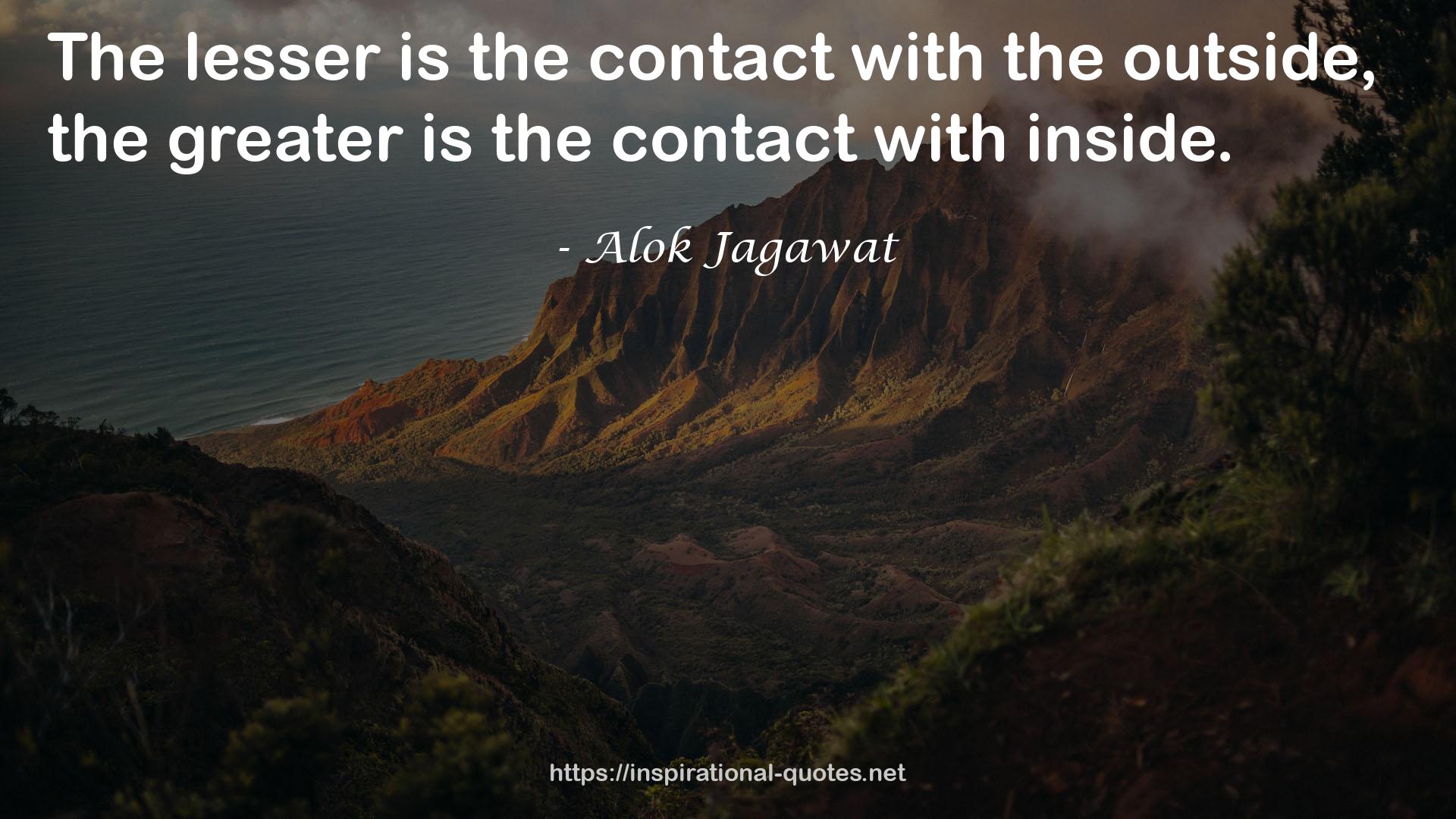 Alok Jagawat QUOTES