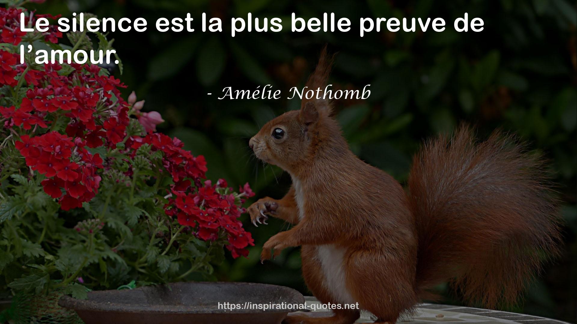 Amélie Nothomb QUOTES