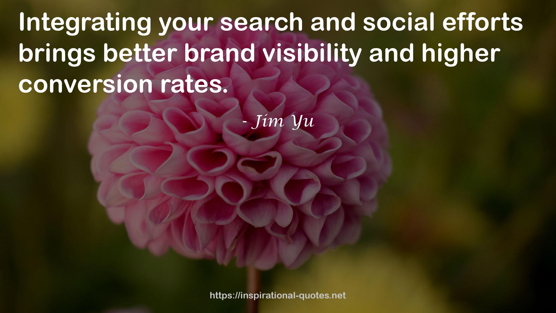 Jim Yu QUOTES