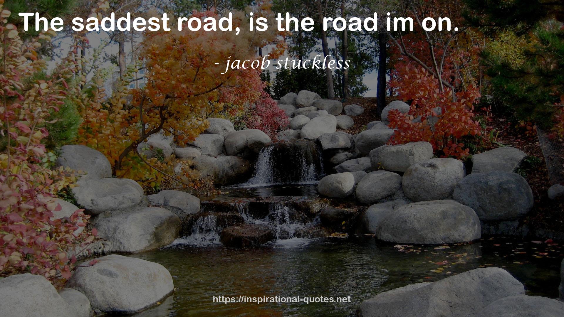 jacob stuckless QUOTES
