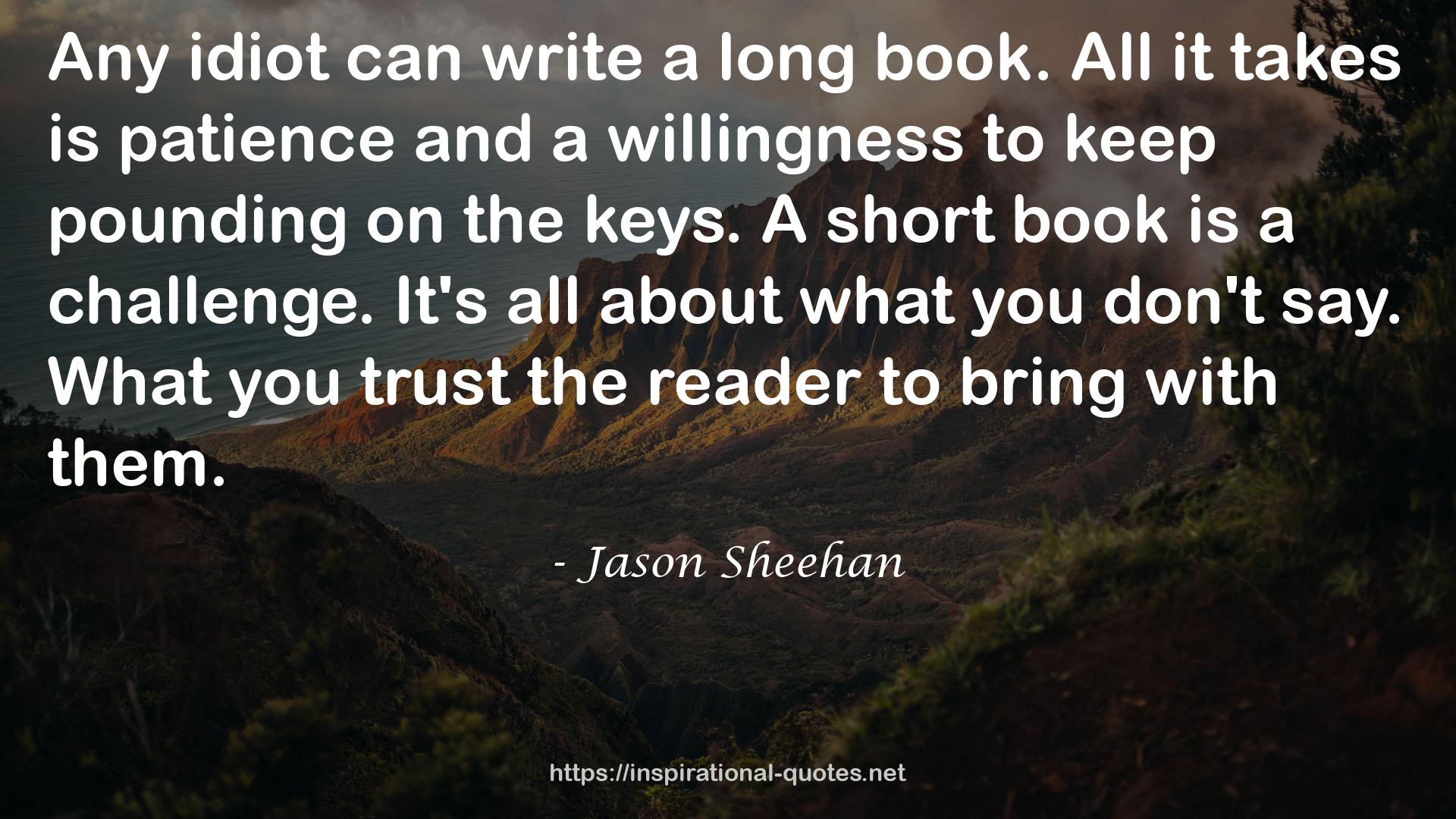 Jason Sheehan QUOTES