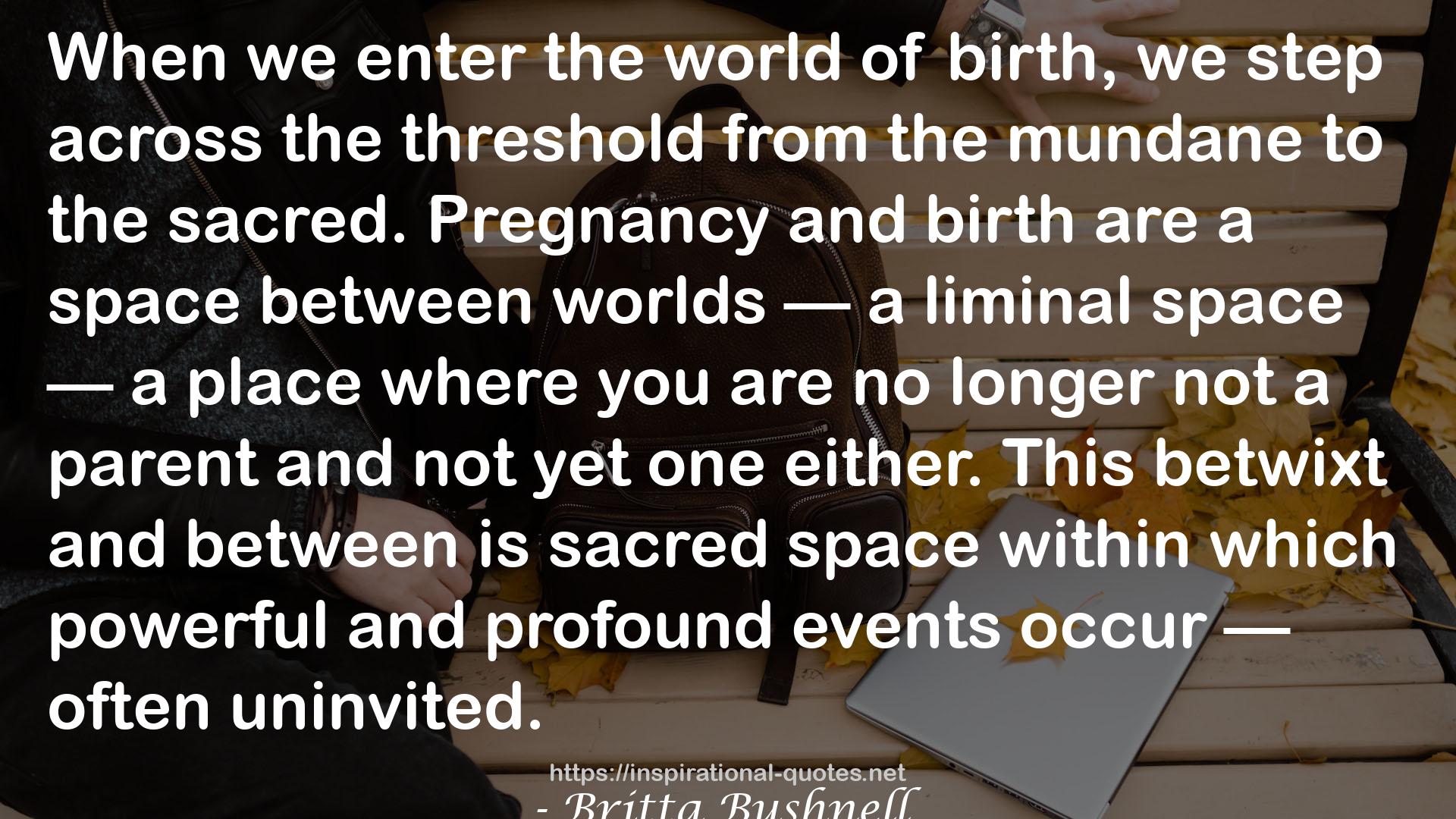 Britta Bushnell QUOTES