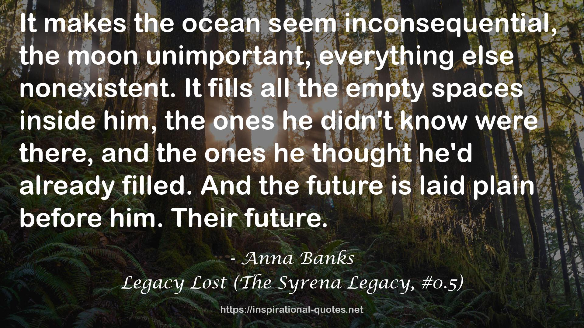 Legacy Lost (The Syrena Legacy, #0.5) QUOTES