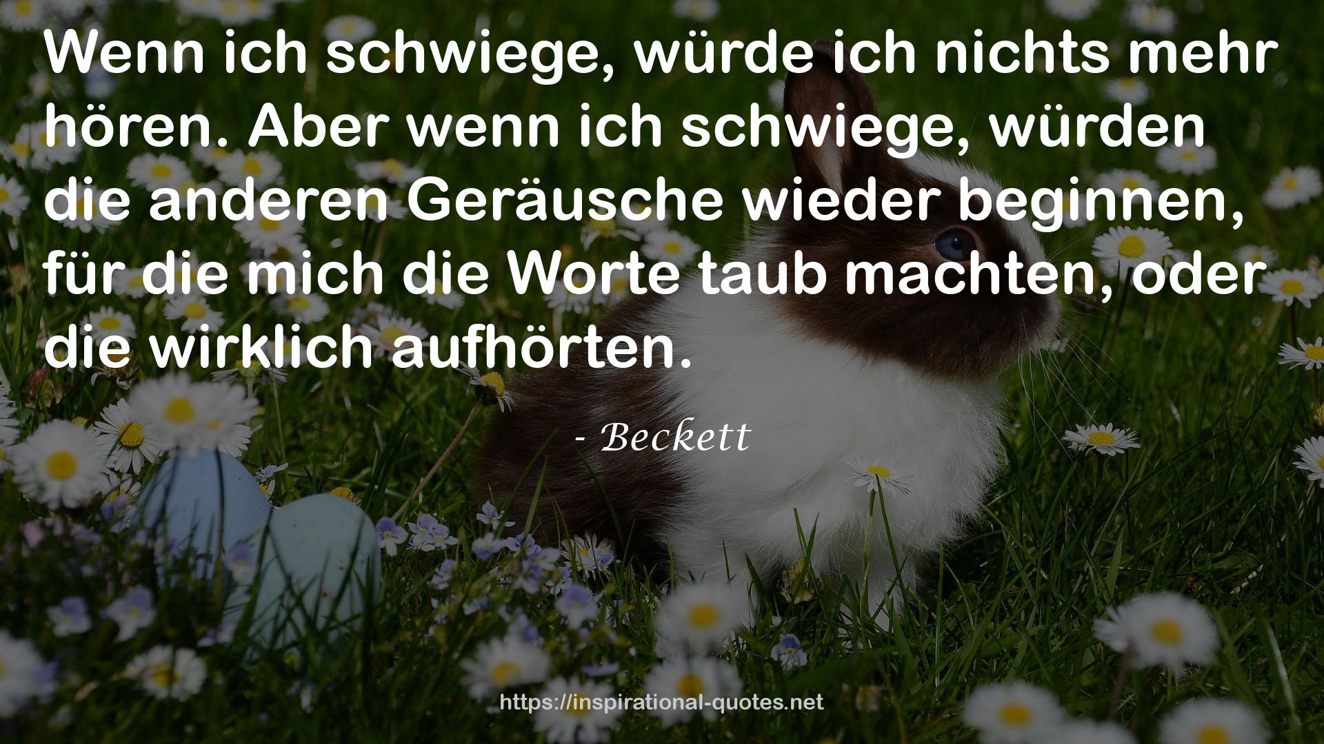 Beckett QUOTES