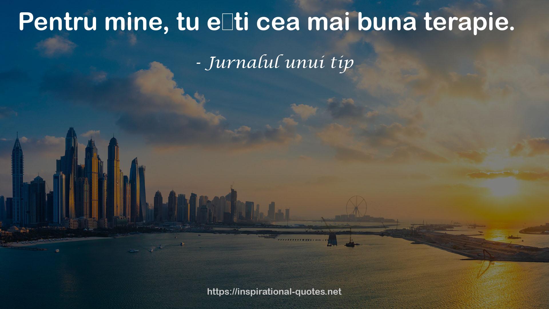 Jurnalul unui tip QUOTES