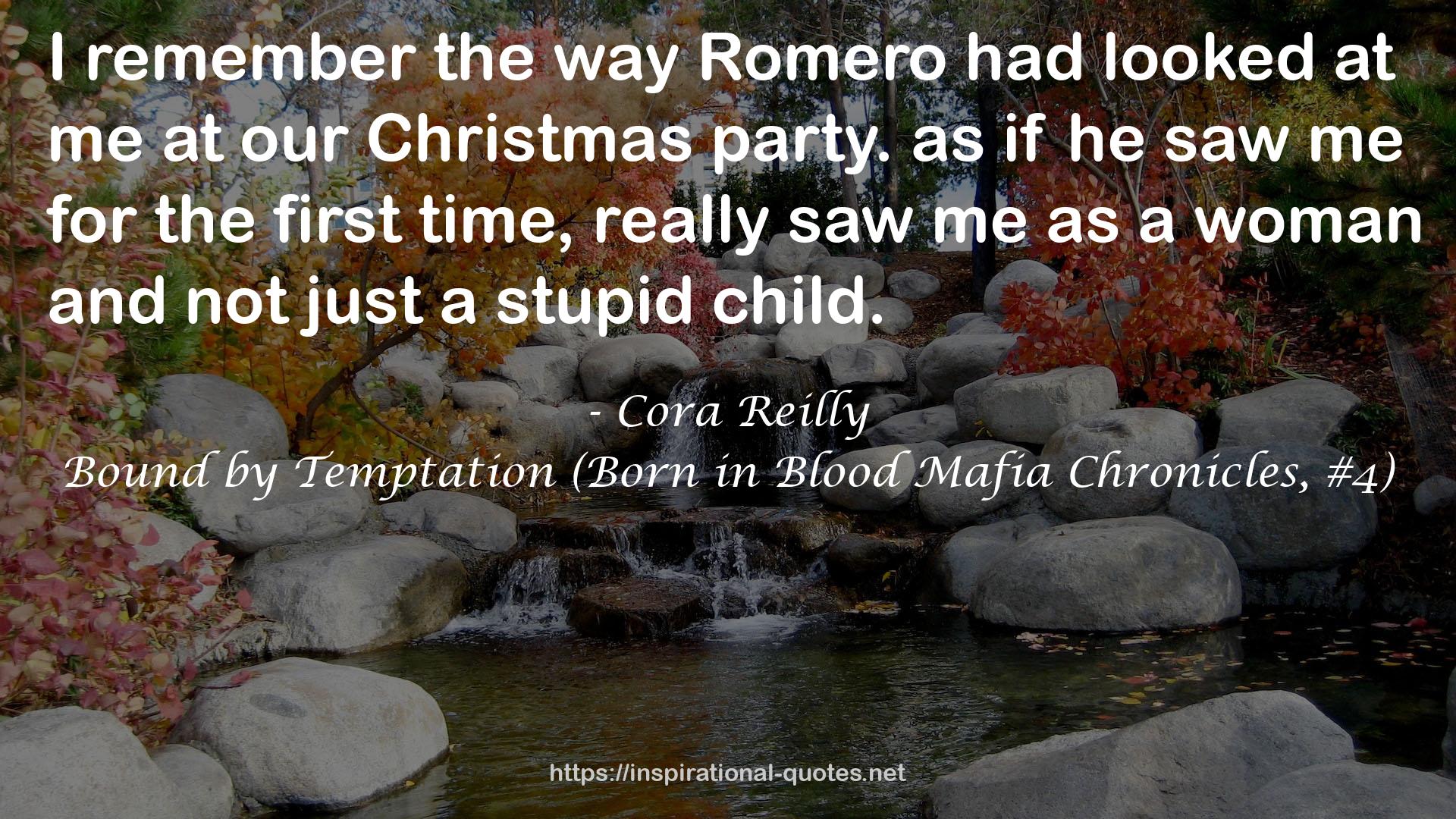 Bound by Temptation (Born in Blood Mafia Chronicles, #4) QUOTES