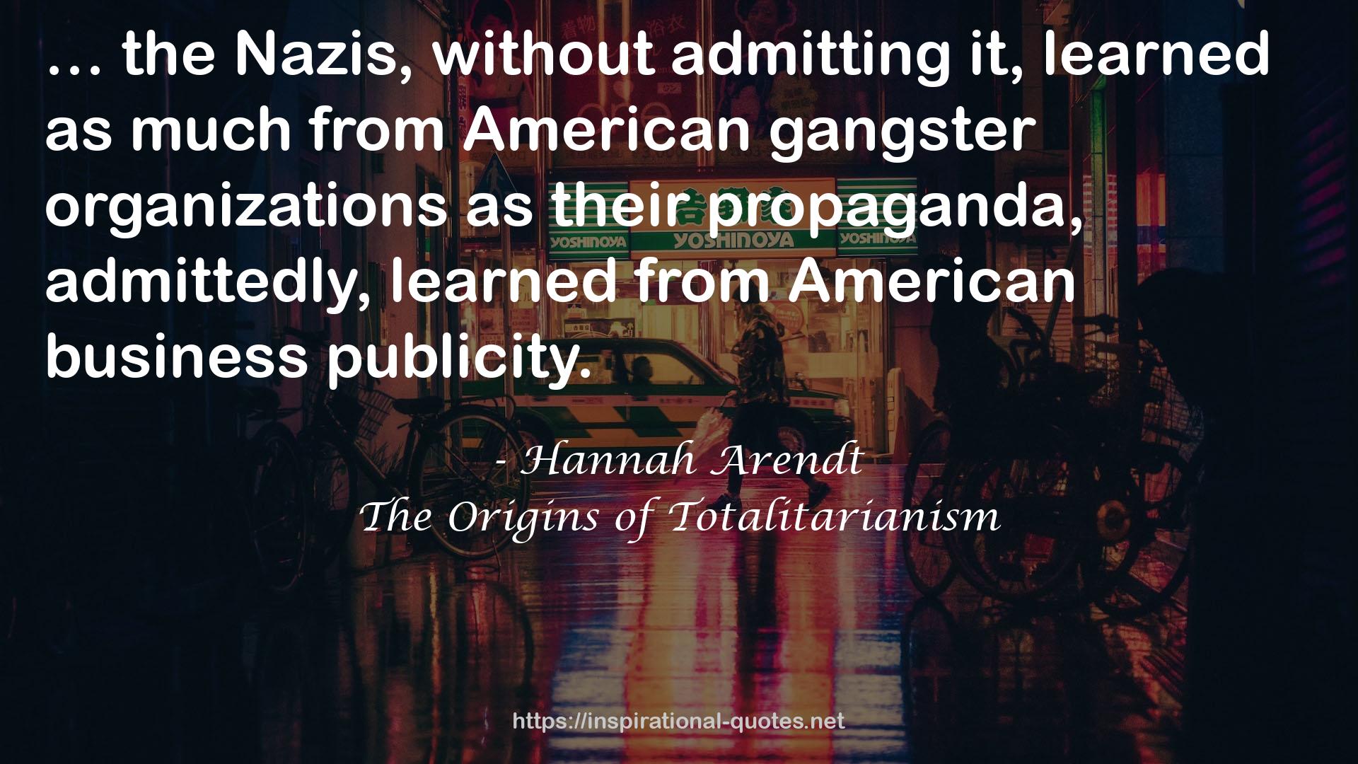 Hannah Arendt QUOTES