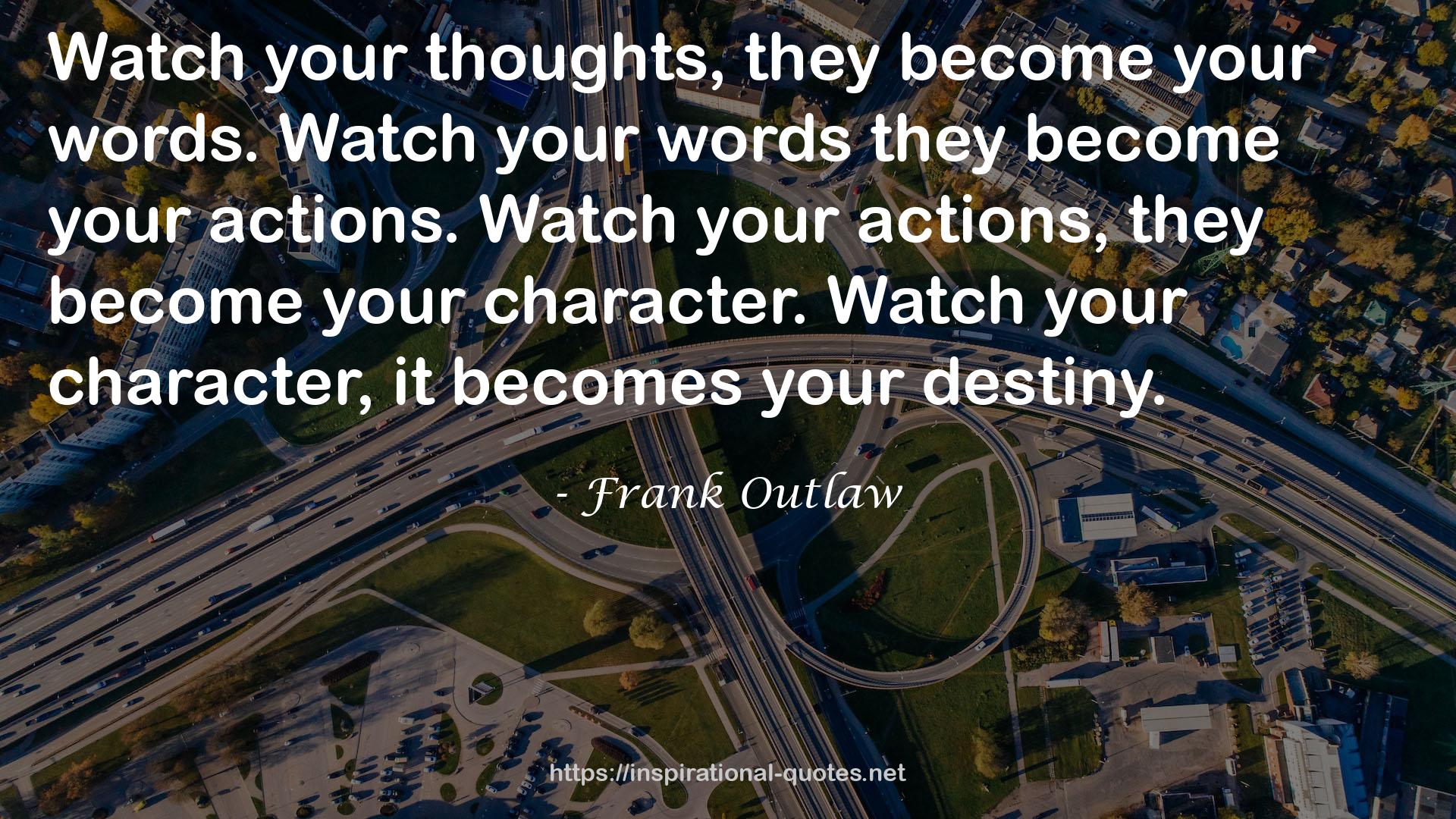 Frank Outlaw QUOTES