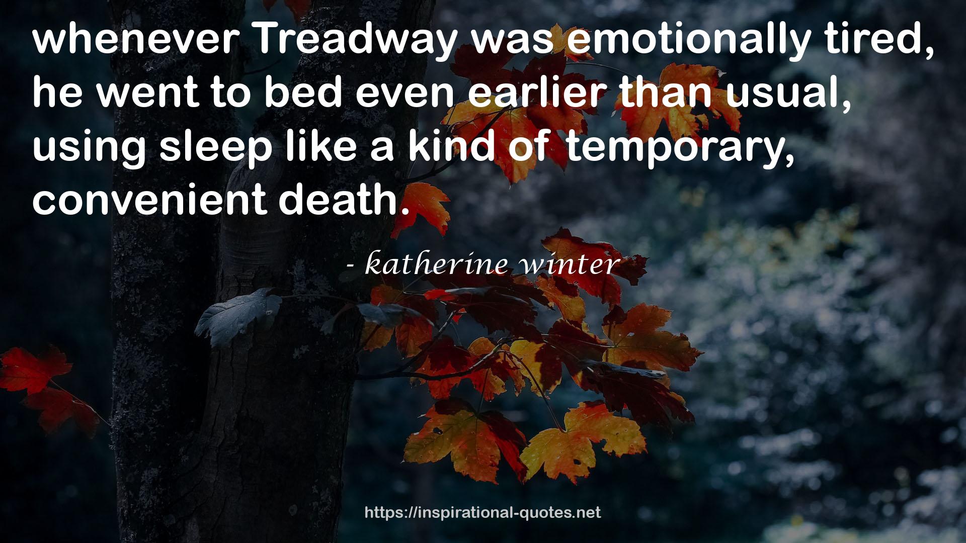 katherine winter QUOTES