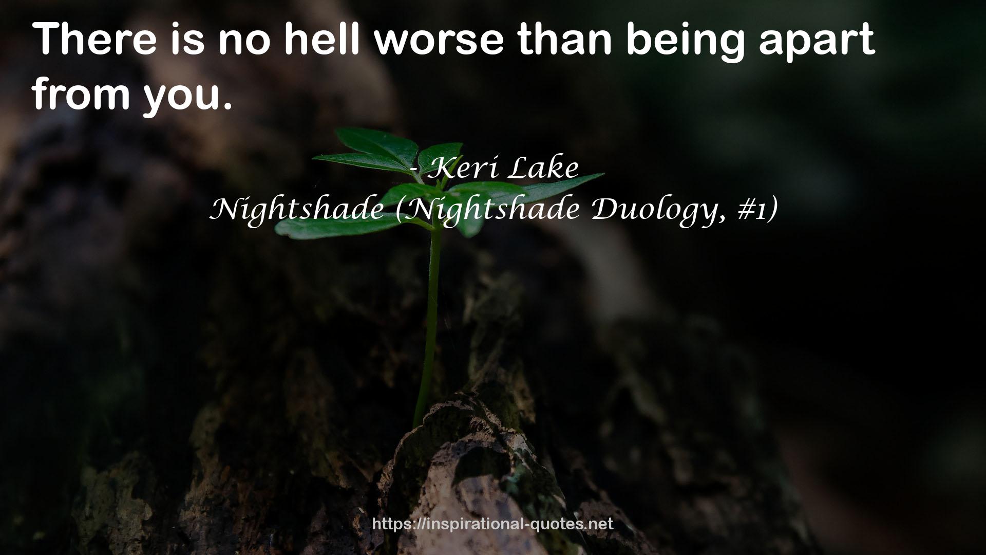 Nightshade (Nightshade Duology, #1) QUOTES