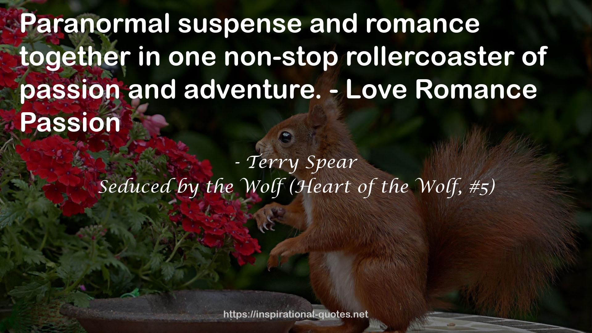 Seduced by the Wolf (Heart of the Wolf, #5) QUOTES