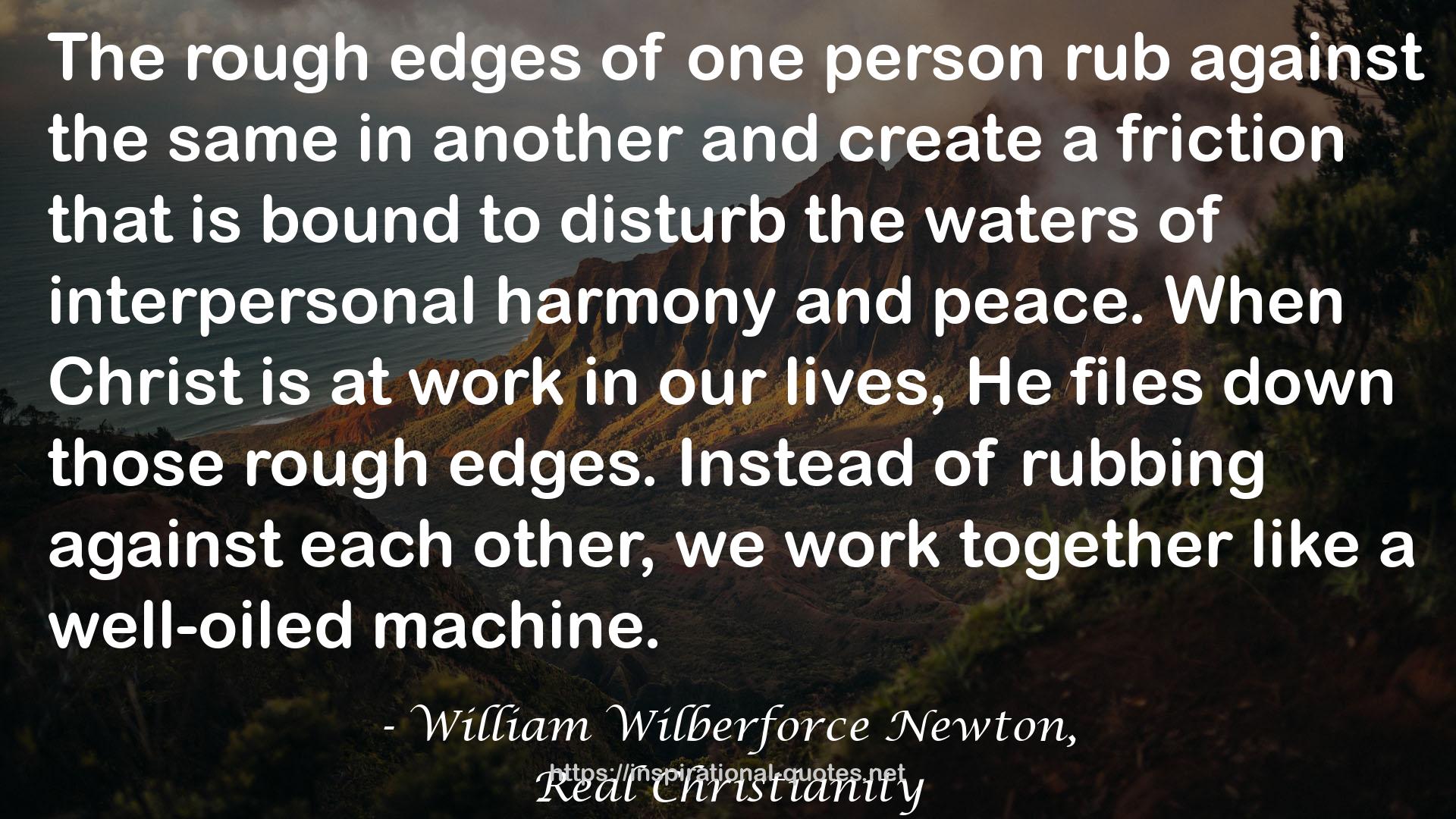 William Wilberforce Newton, QUOTES