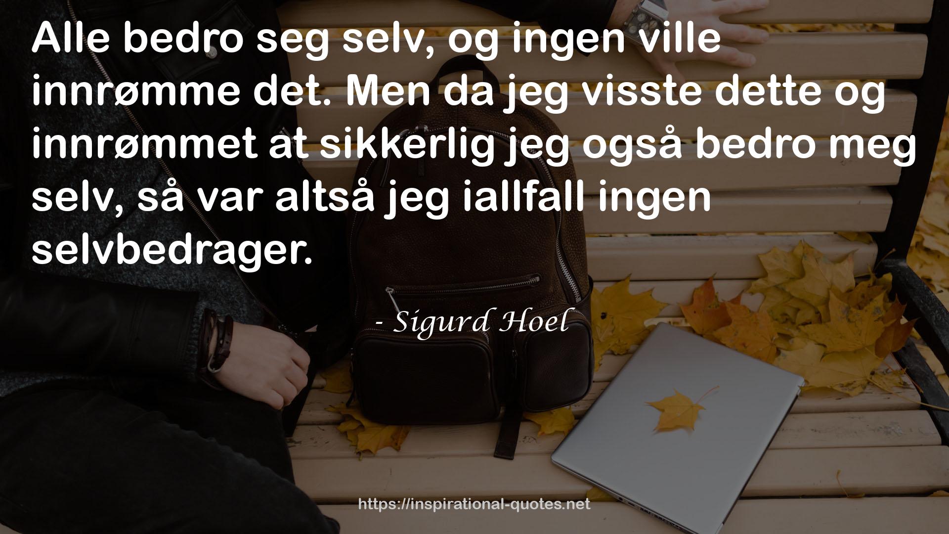 Sigurd Hoel QUOTES