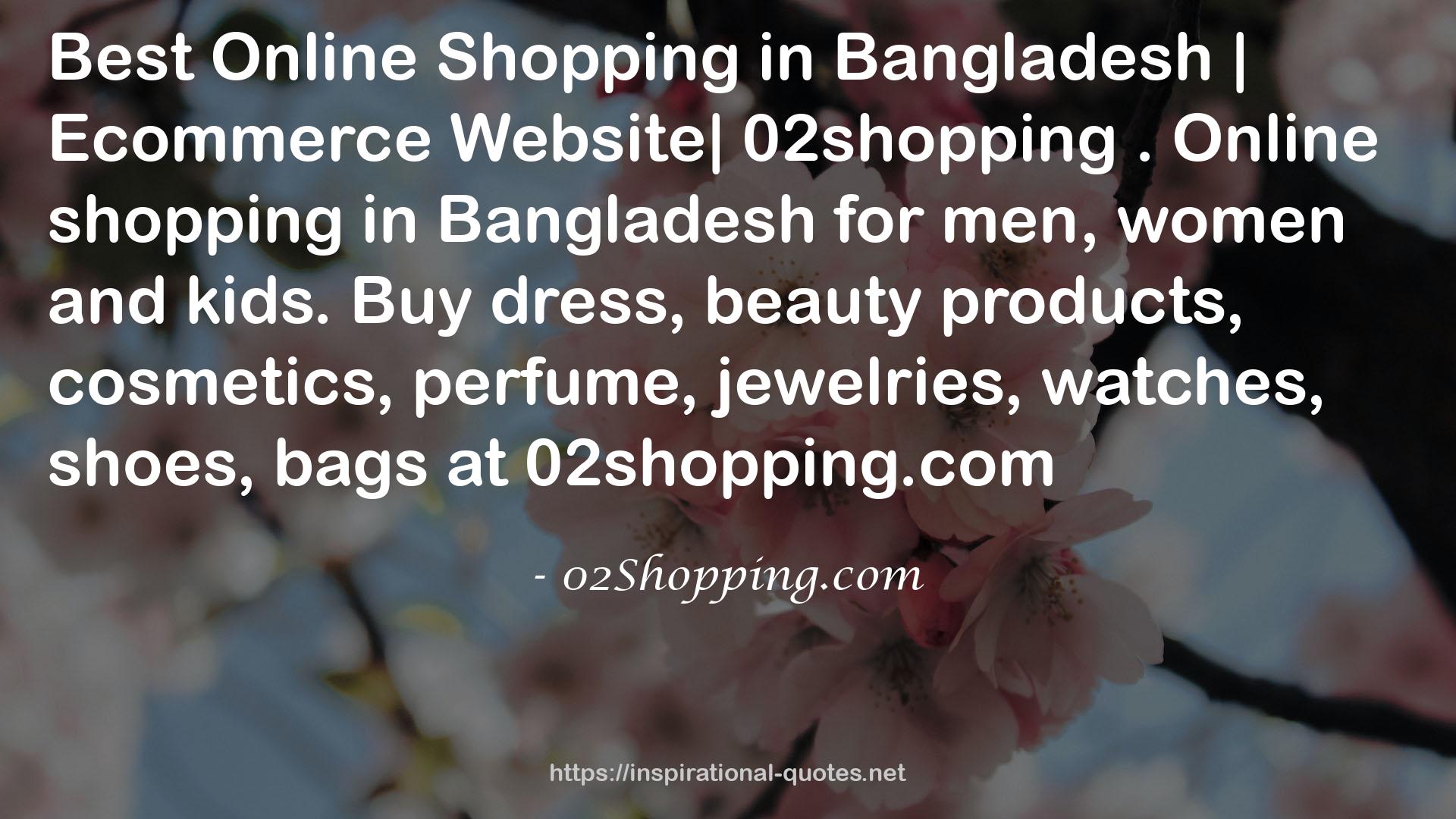 02Shopping.com QUOTES