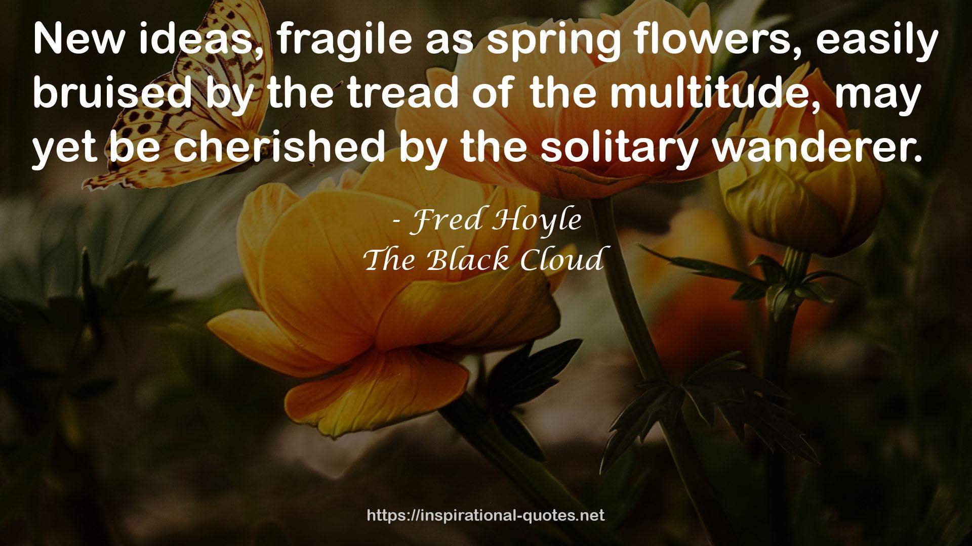 The Black Cloud QUOTES