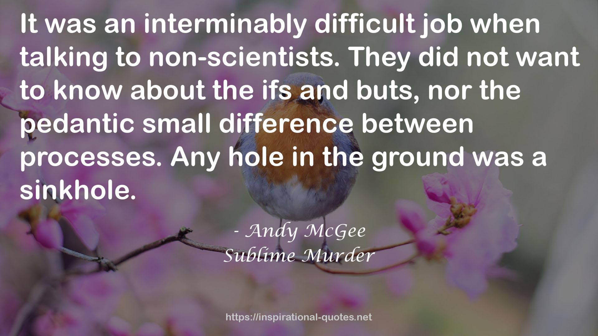 Andy McGee QUOTES