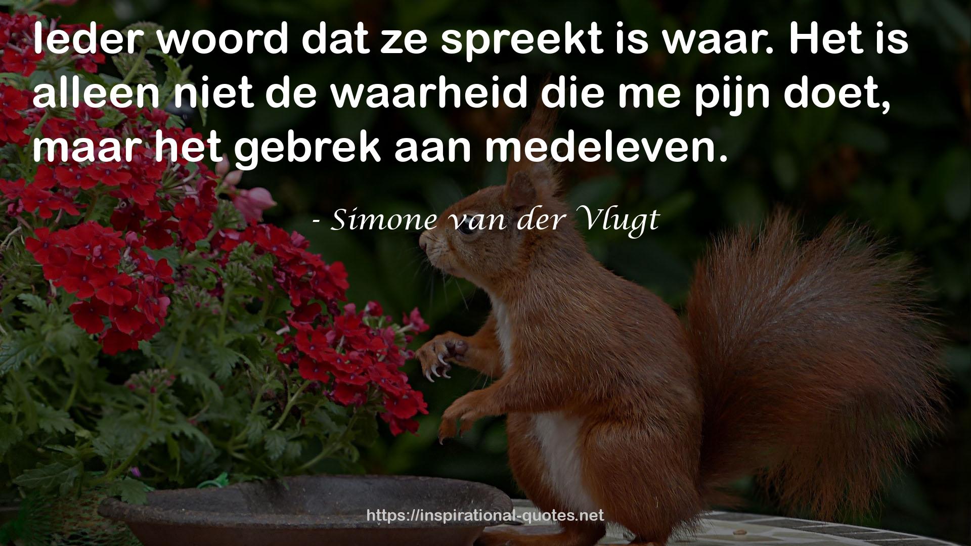 Simone van der Vlugt QUOTES