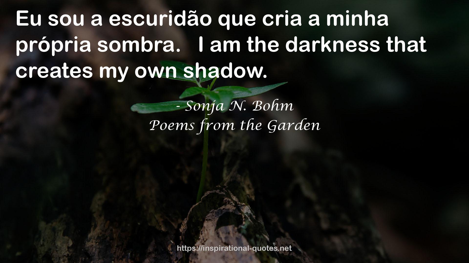 Poems from the Garden QUOTES