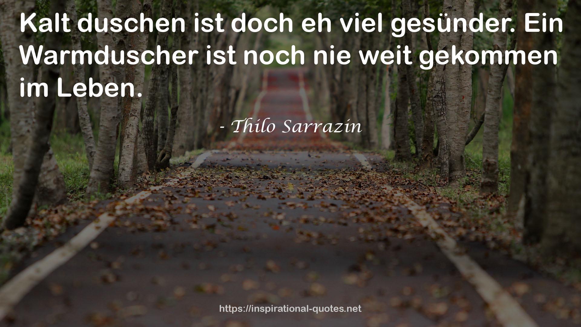 Thilo Sarrazin QUOTES