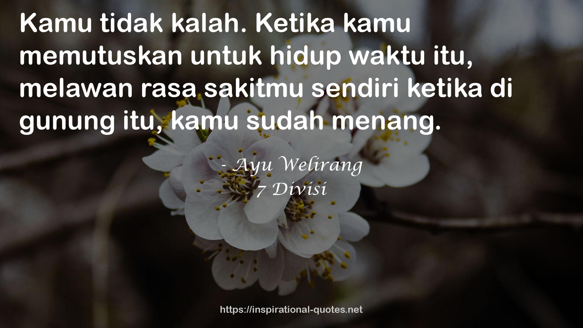 7 Divisi QUOTES