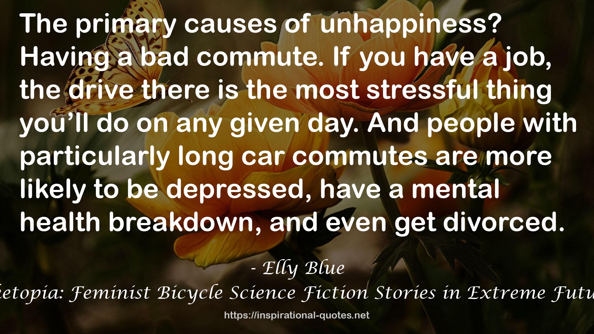 Biketopia: Feminist Bicycle Science Fiction Stories in Extreme Futures QUOTES