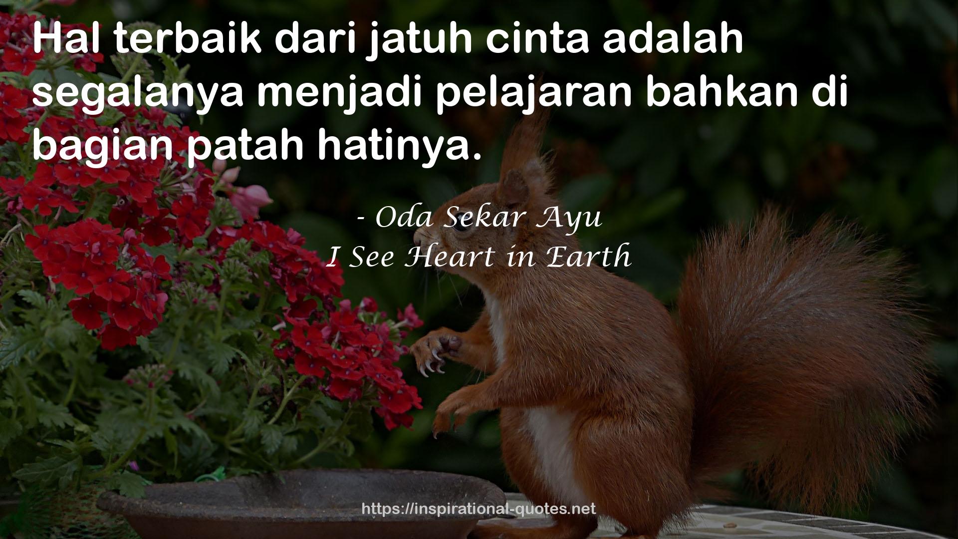 I See Heart in Earth QUOTES