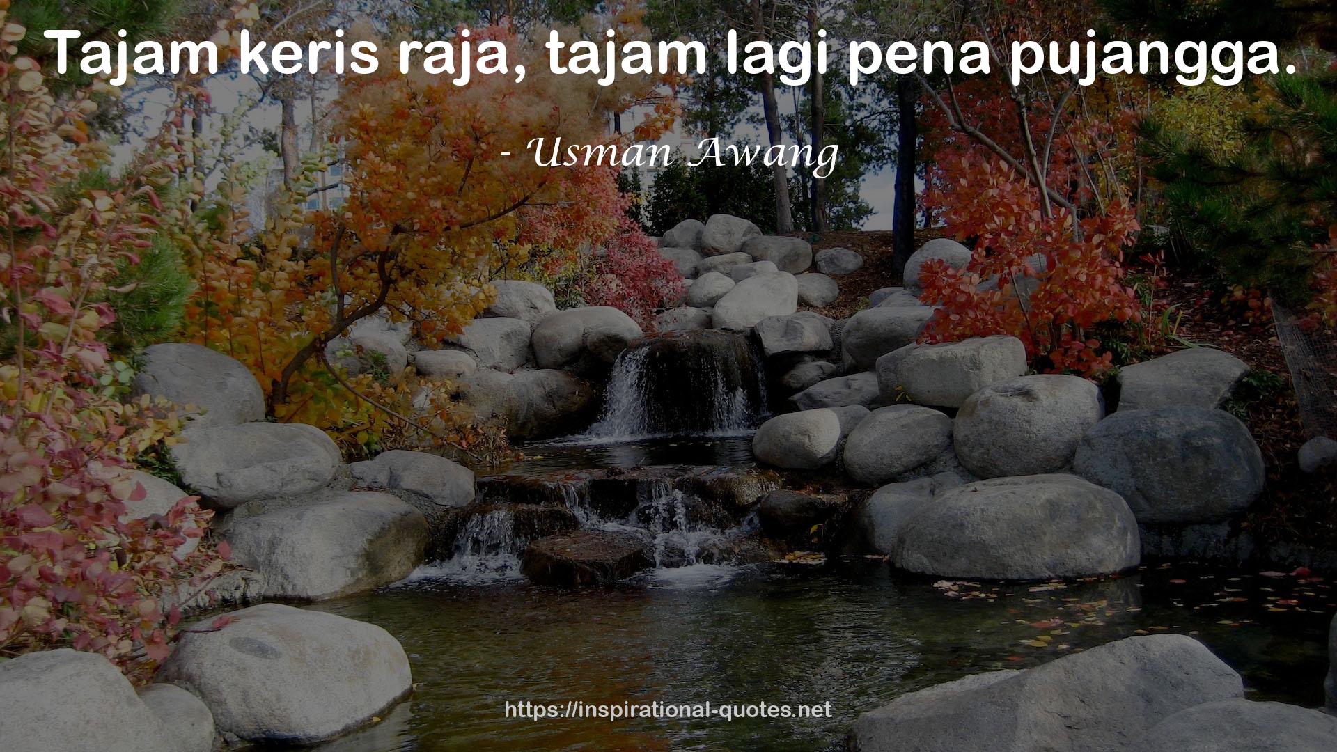 Usman Awang QUOTES