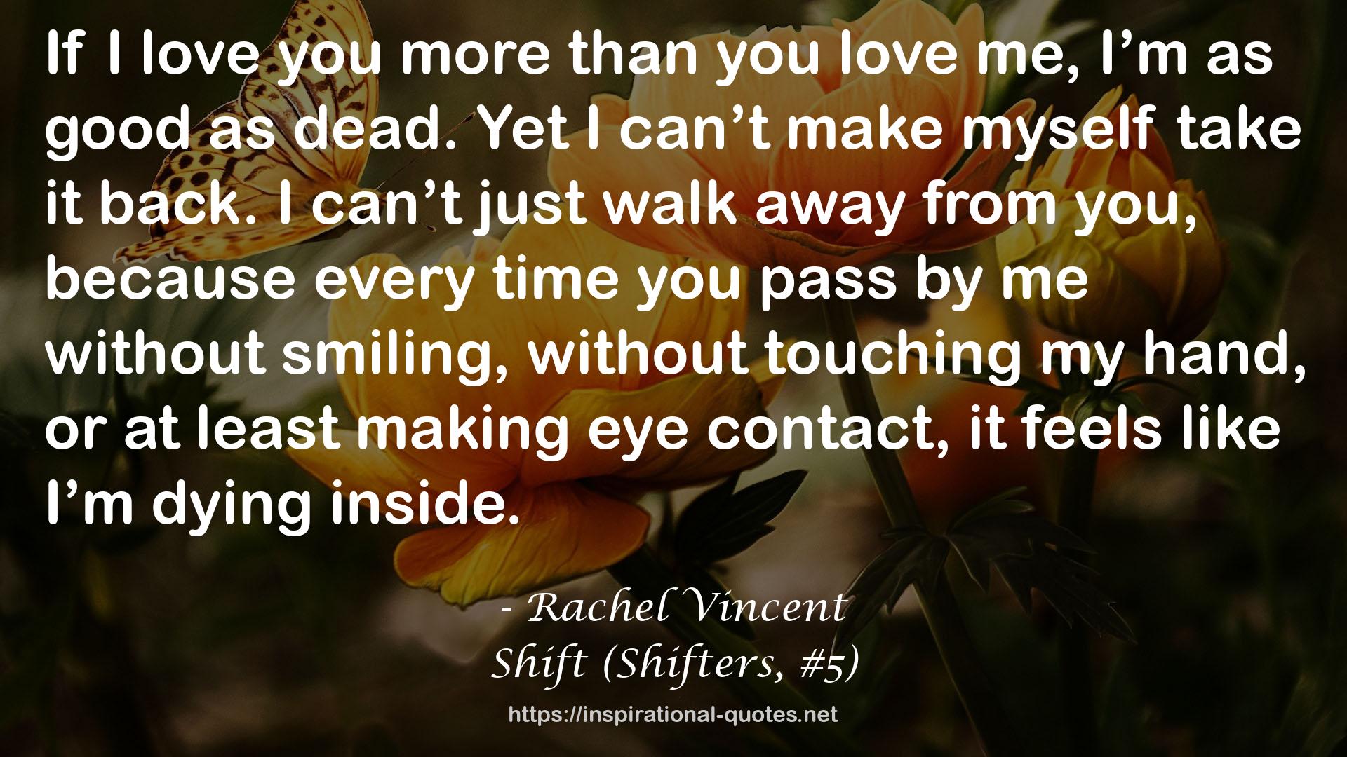 Rachel Vincent QUOTES