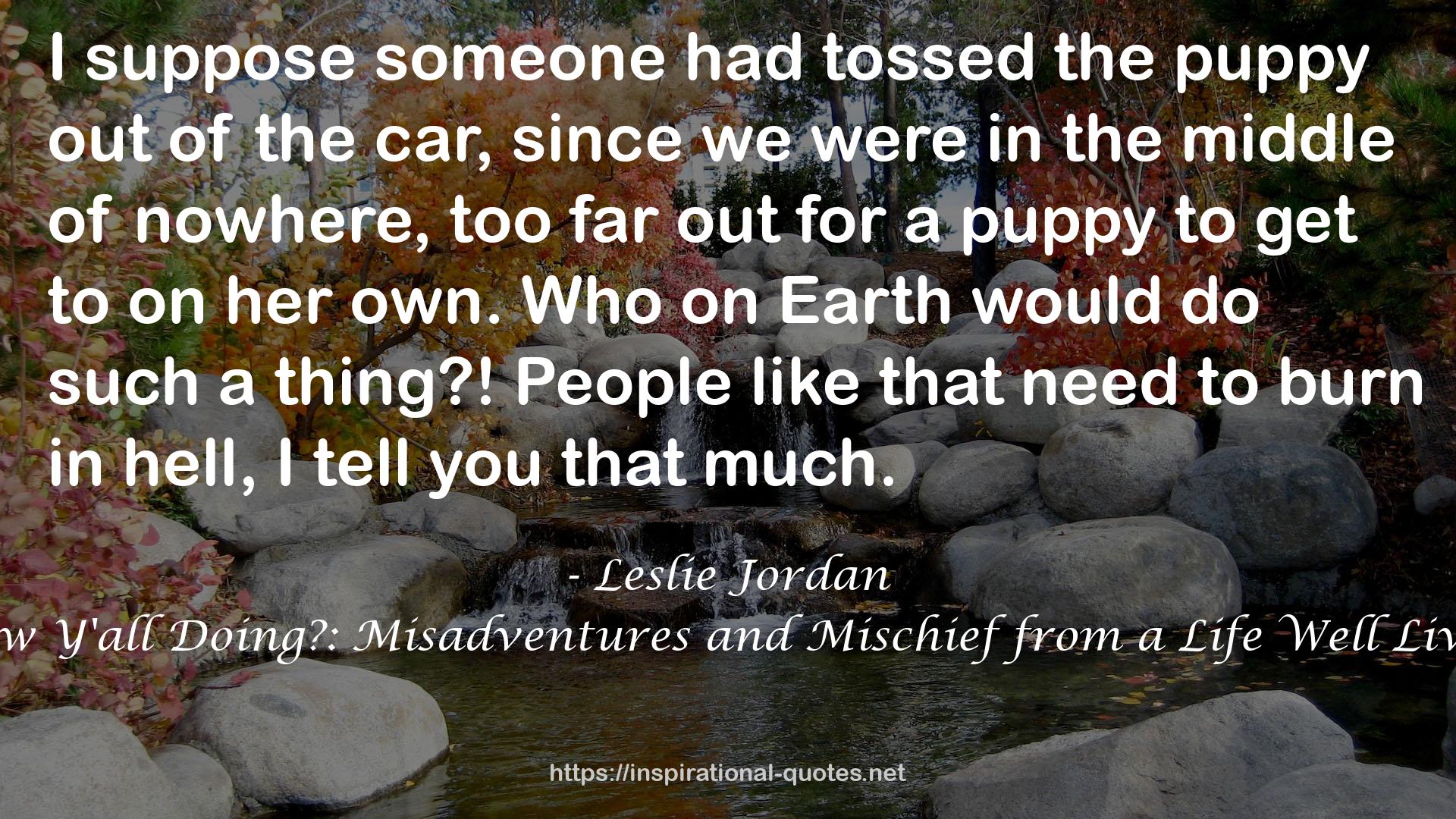 How Y'all Doing?: Misadventures and Mischief from a Life Well Lived QUOTES