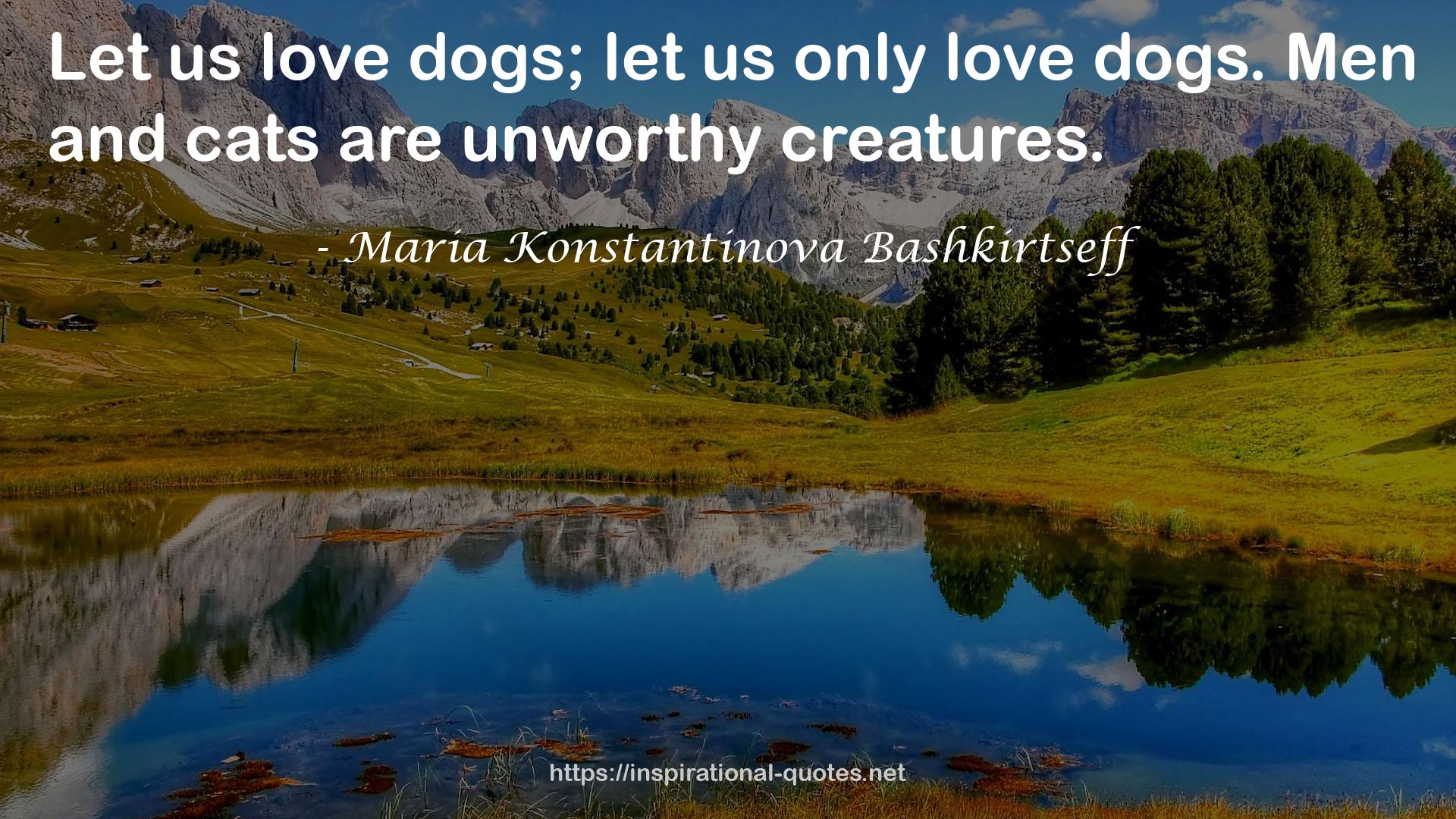 Maria Konstantinova Bashkirtseff QUOTES