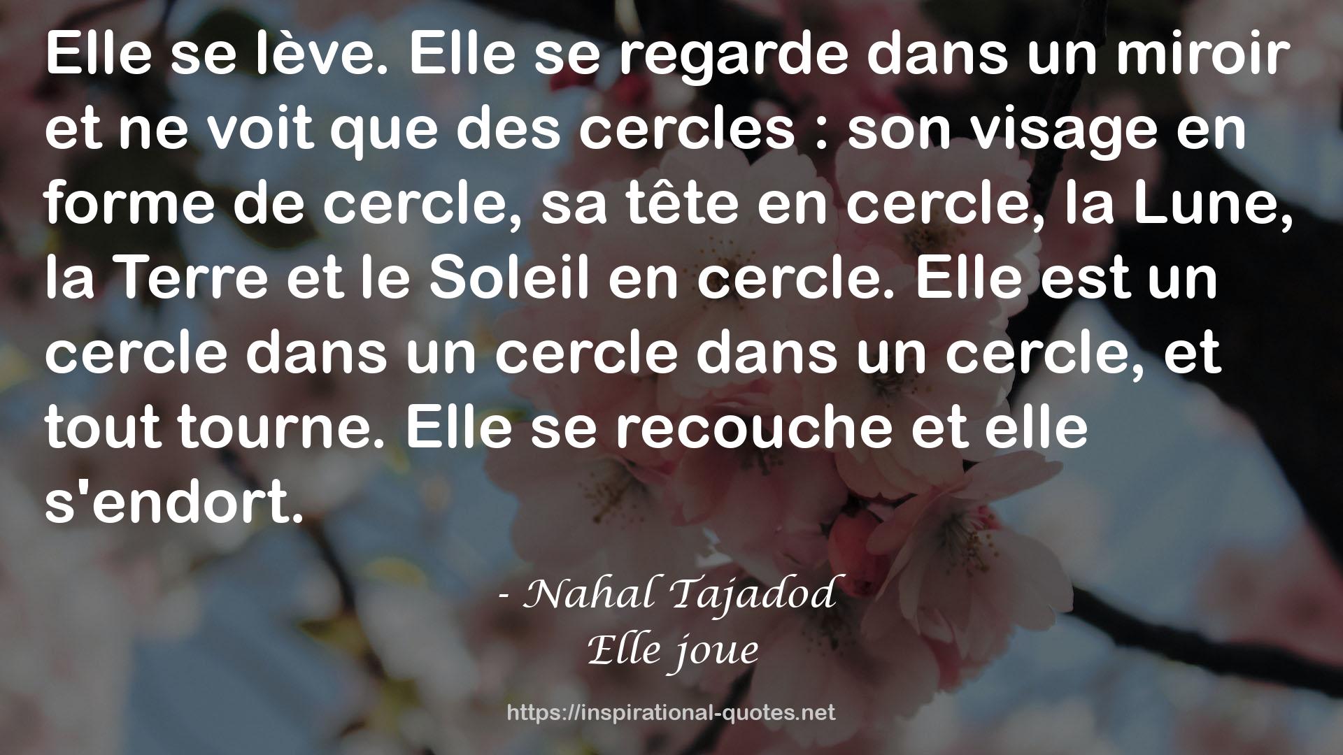 Elle joue QUOTES