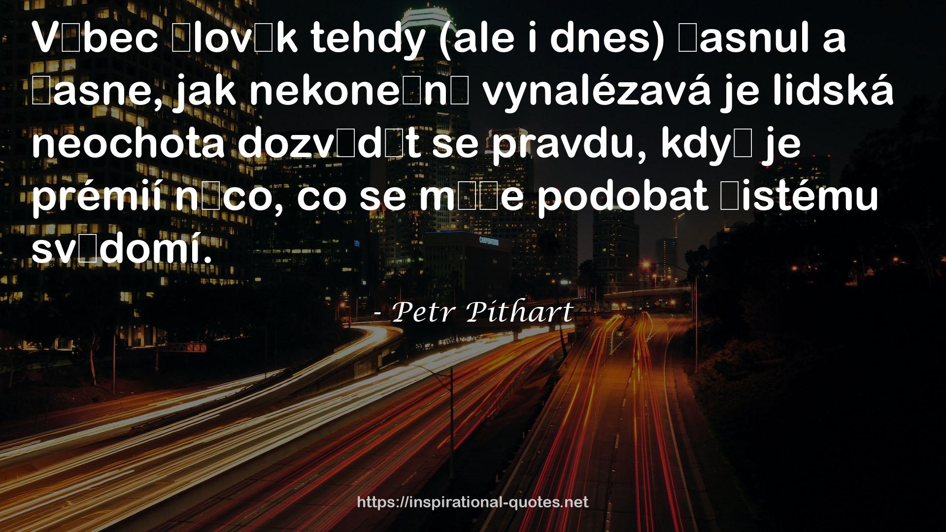 Petr Pithart QUOTES