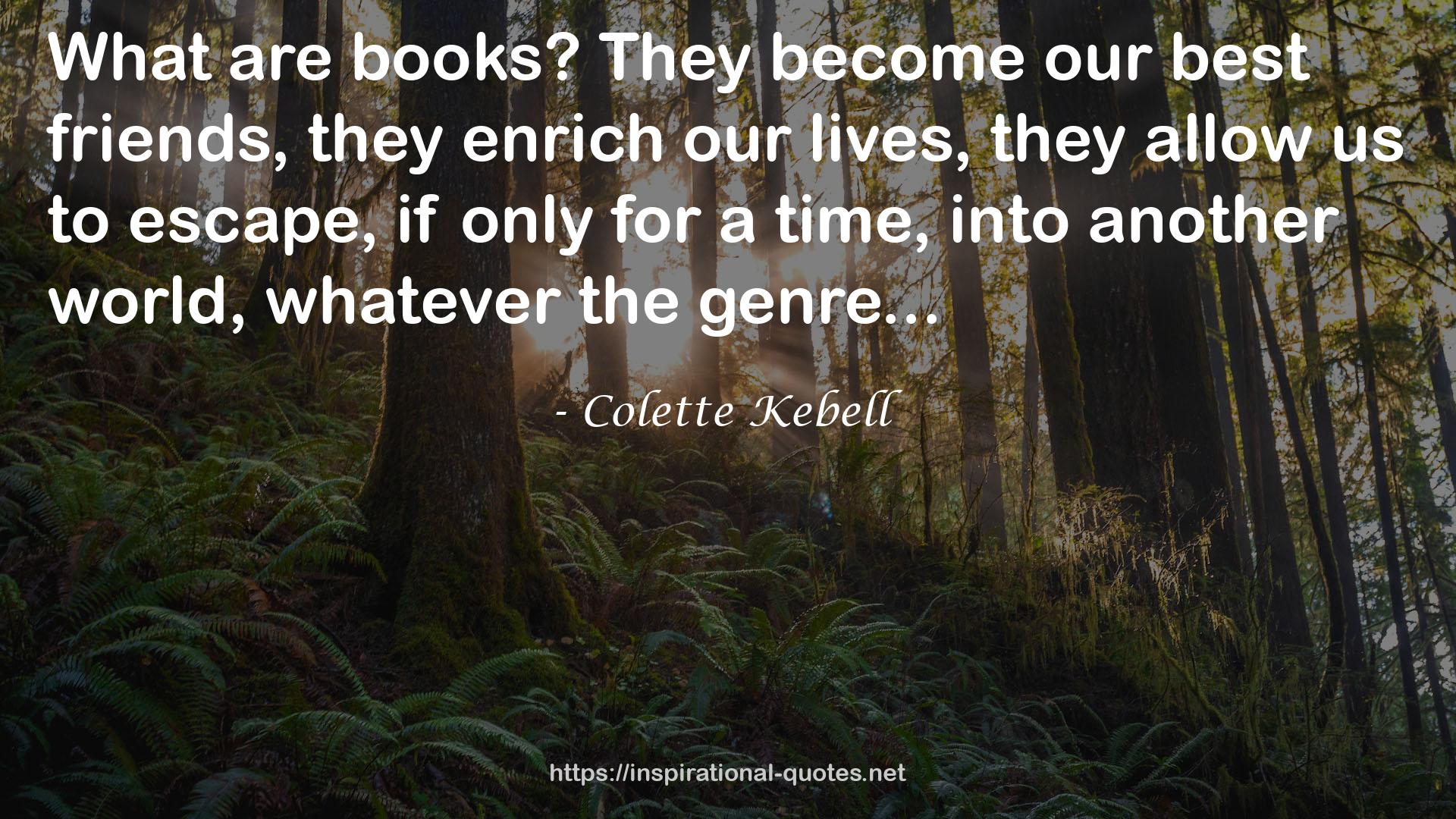 Colette Kebell QUOTES
