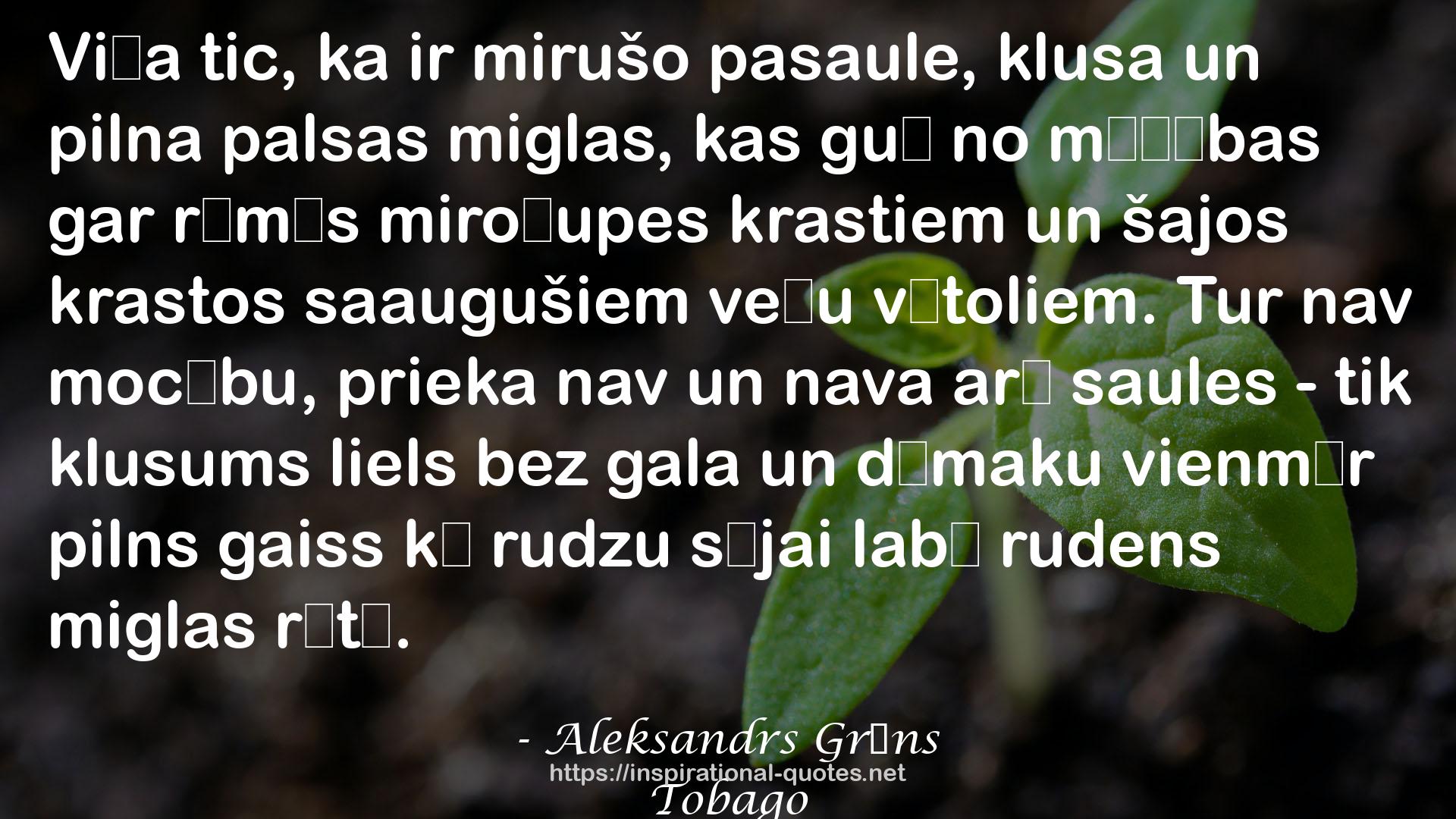 Aleksandrs Grīns QUOTES