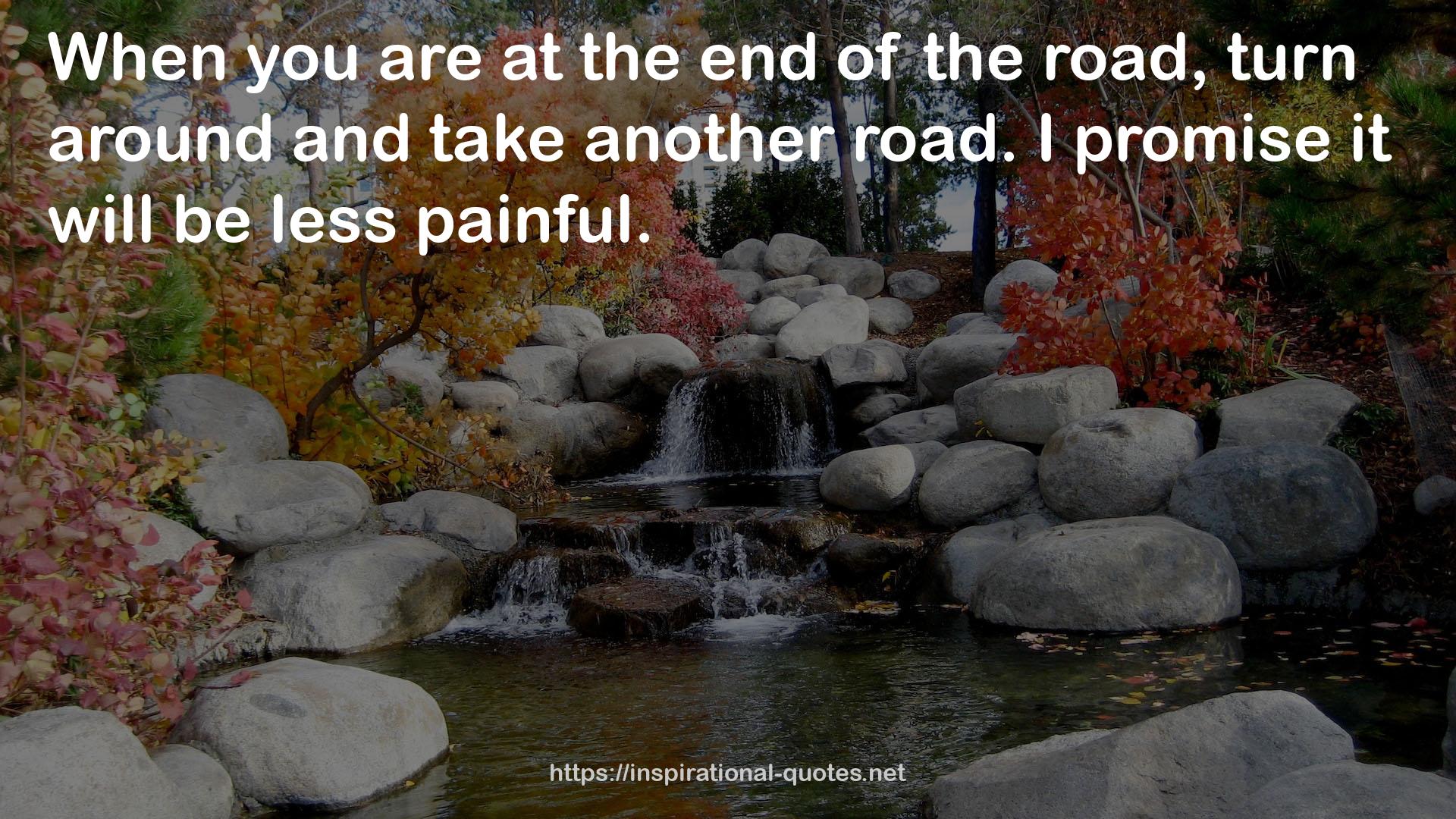 another road  QUOTES