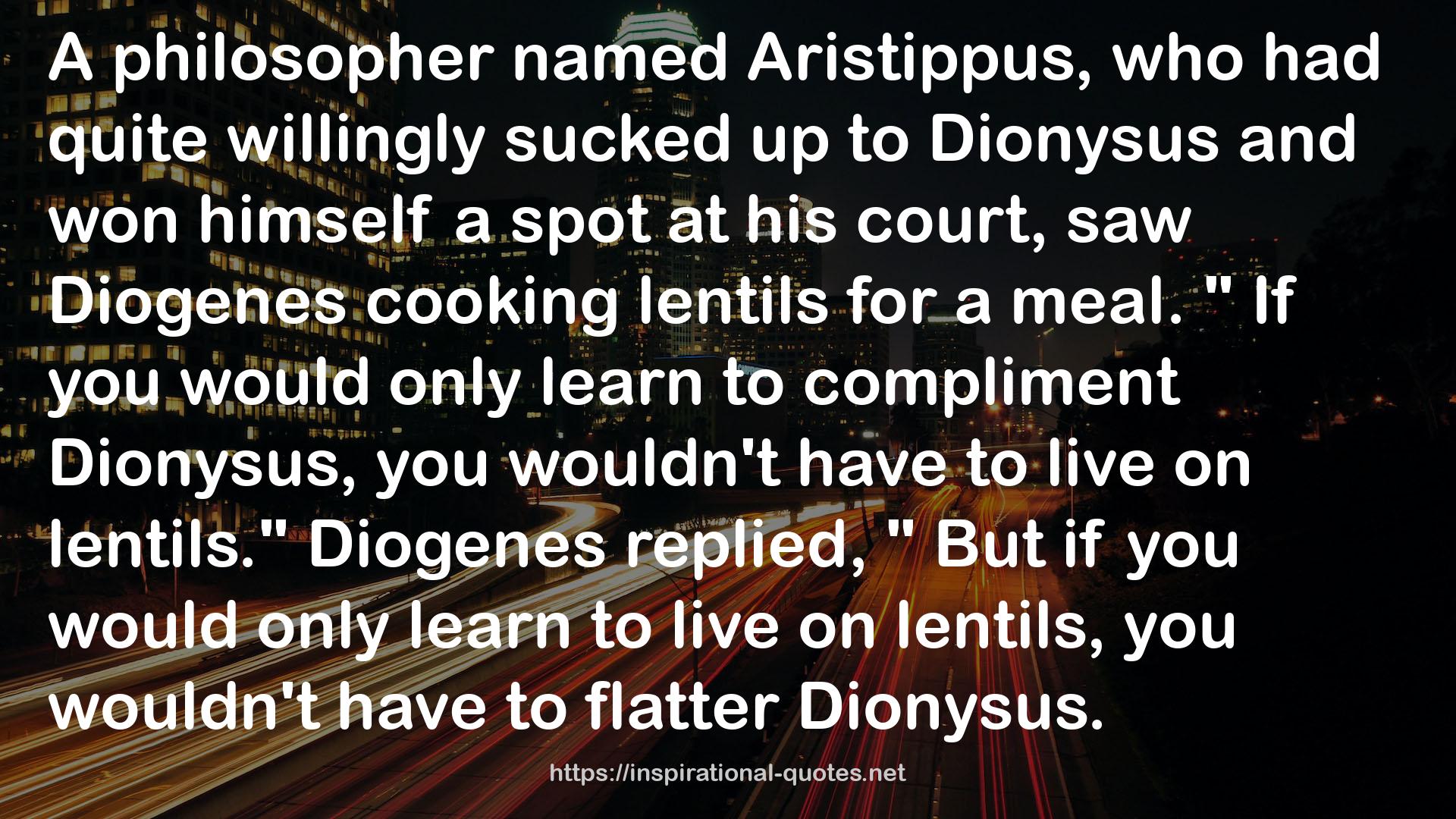 Diogenes  QUOTES